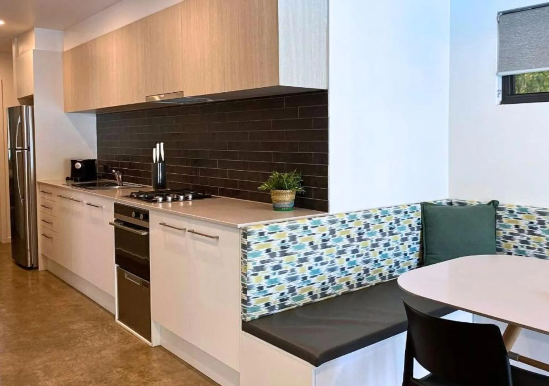 kitchen in Marion Holiday Park