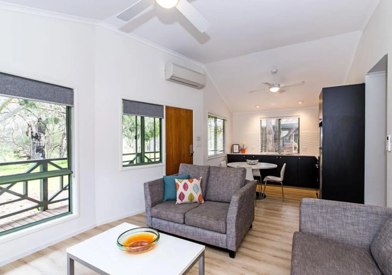 Kitchen or kitchenette in Marion Holiday Park