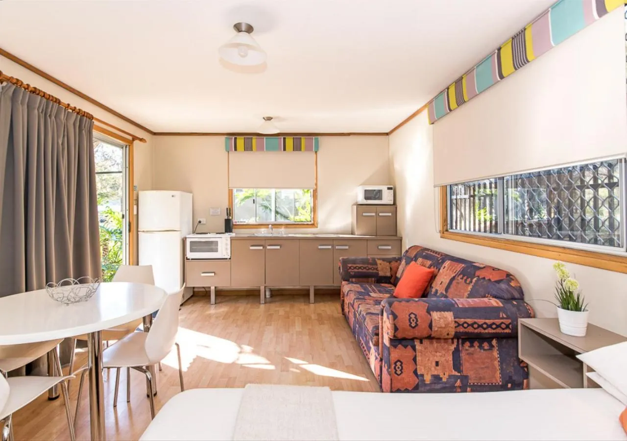 Living room in Marion Holiday Park