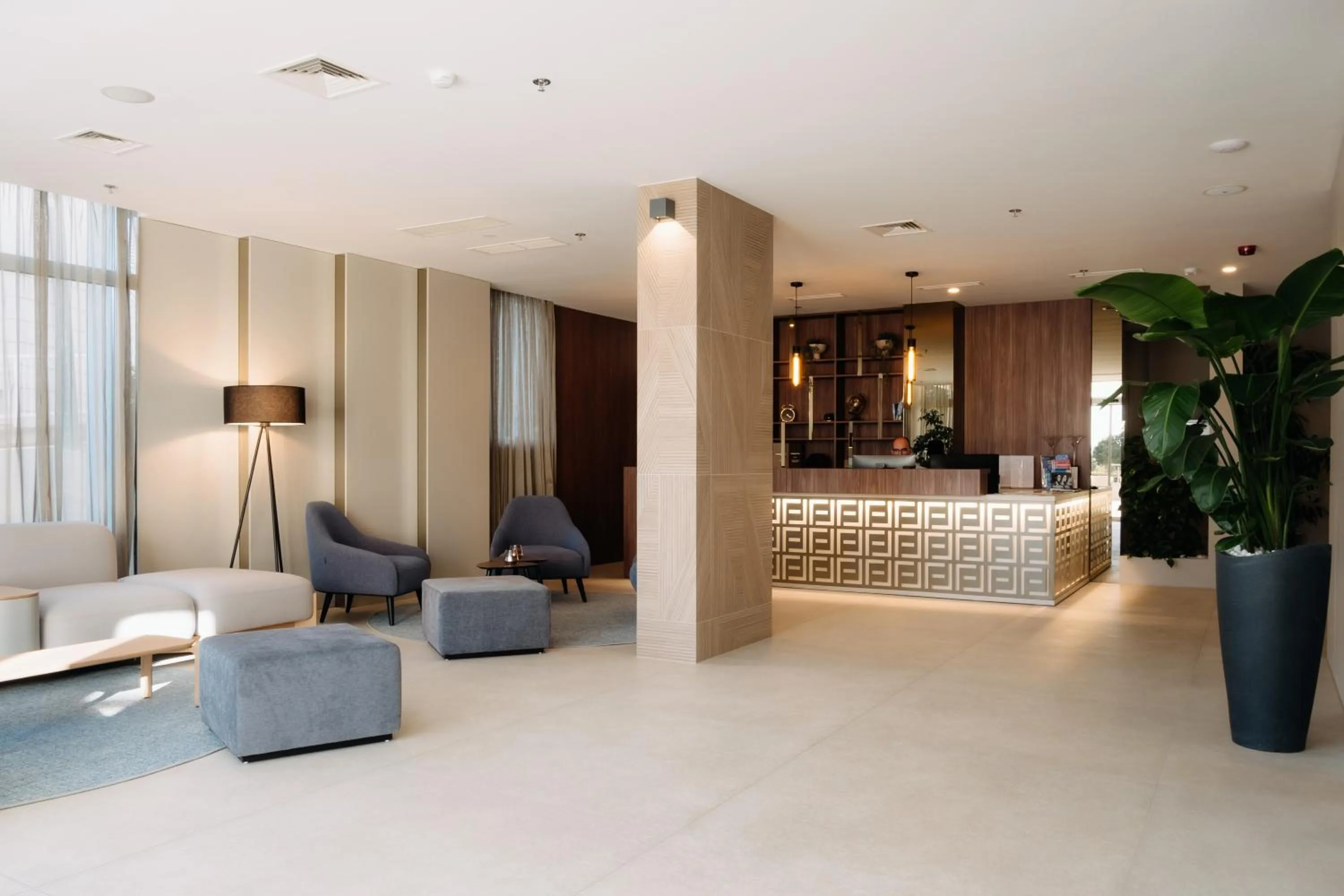 Lobby or reception in Hotel Fanat