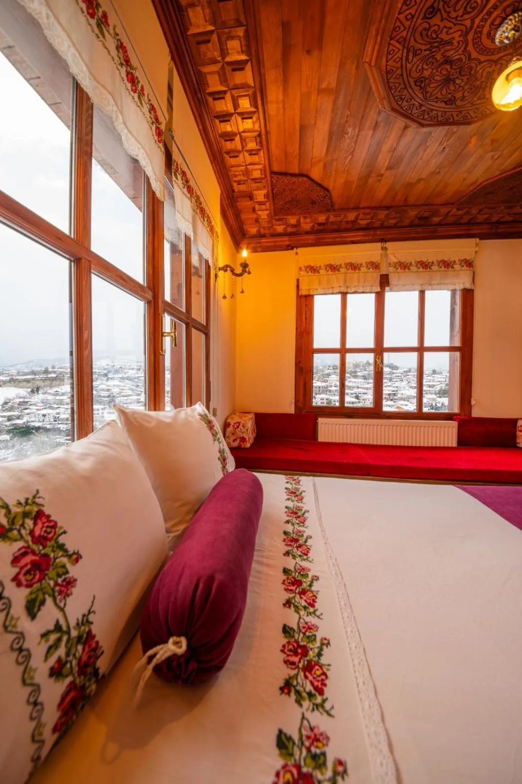 Bed in Manzara Konak Otel