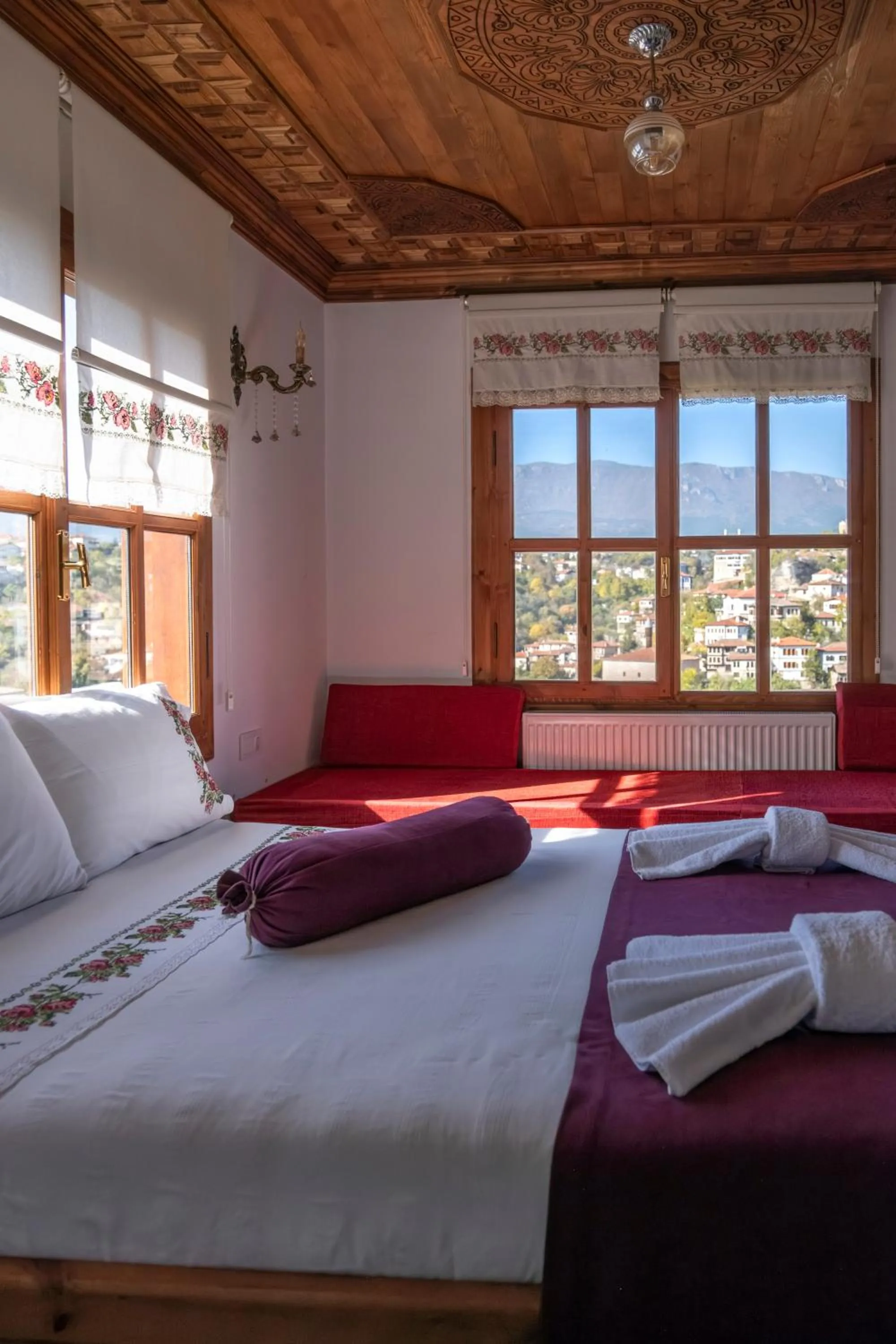Natural landscape, Bed in Manzara Konak Otel