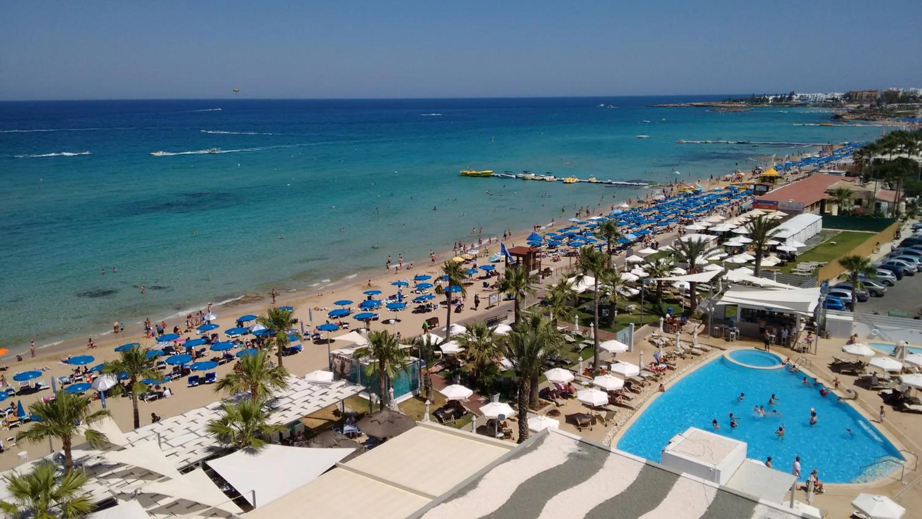 Beach in Vrissaki Beach Hotel