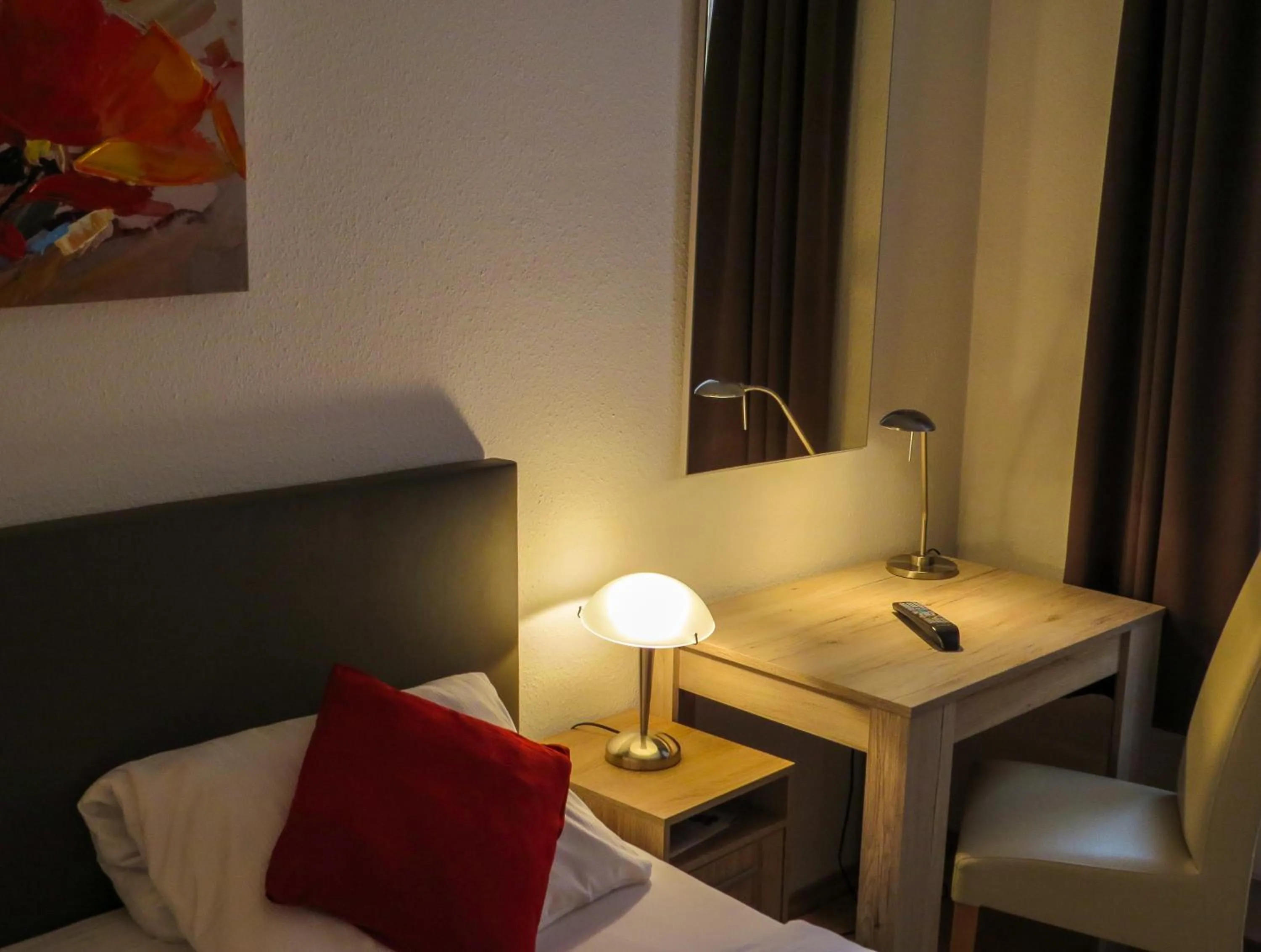 Bed in Hotel Saarblick Mettlach