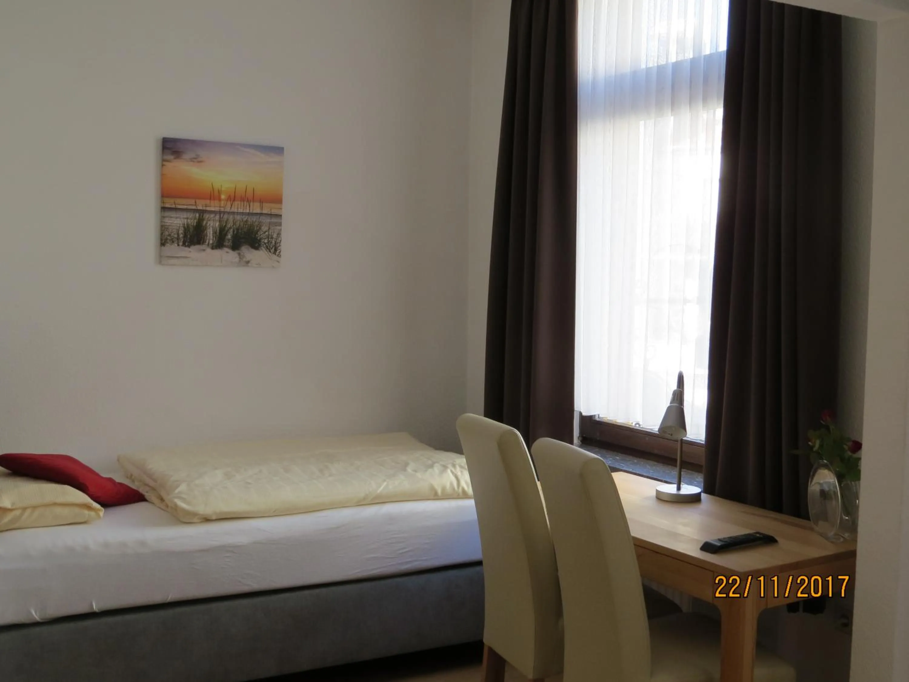 Bed in Hotel Saarblick Mettlach