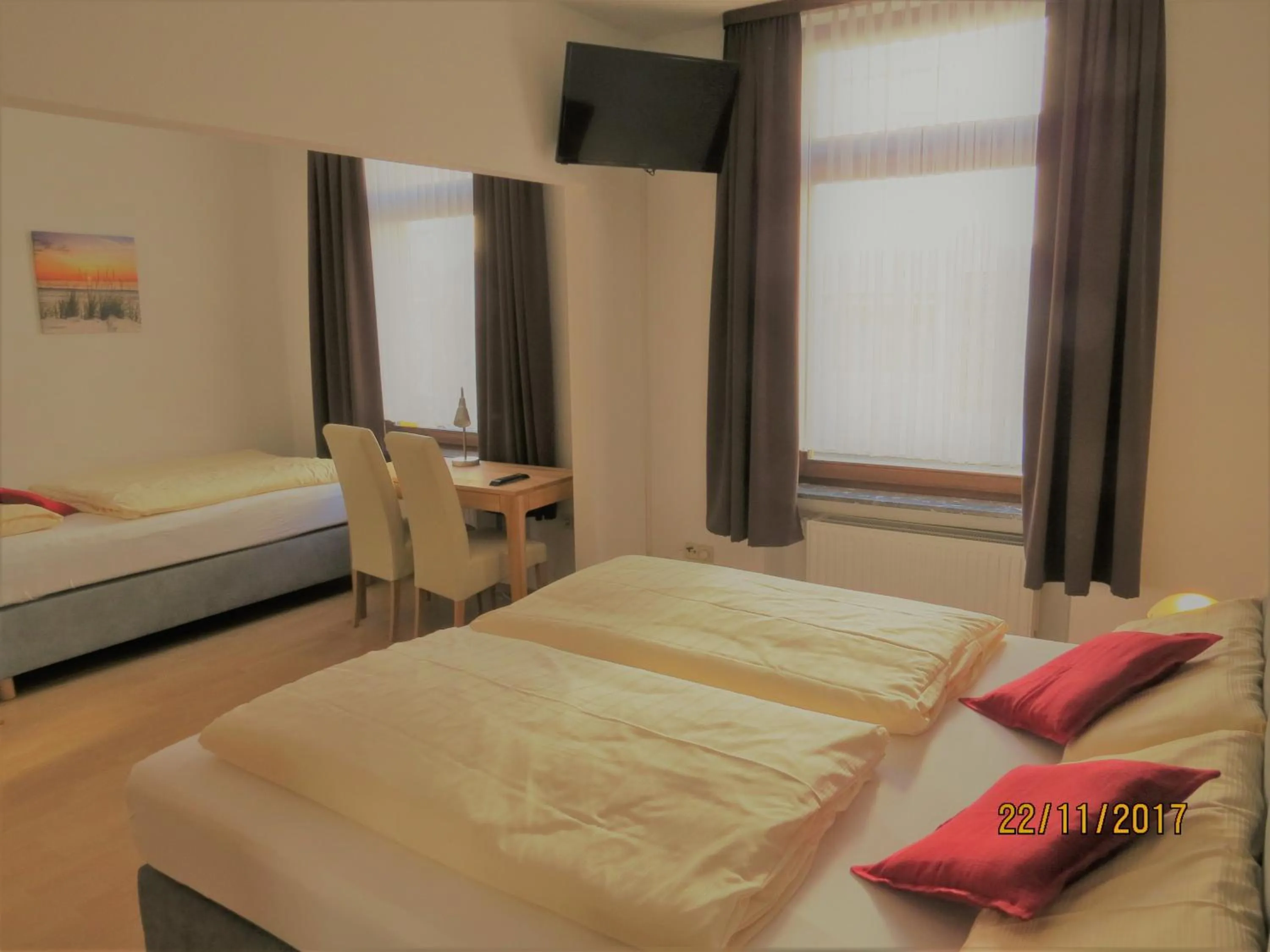 Bed in Hotel Saarblick Mettlach