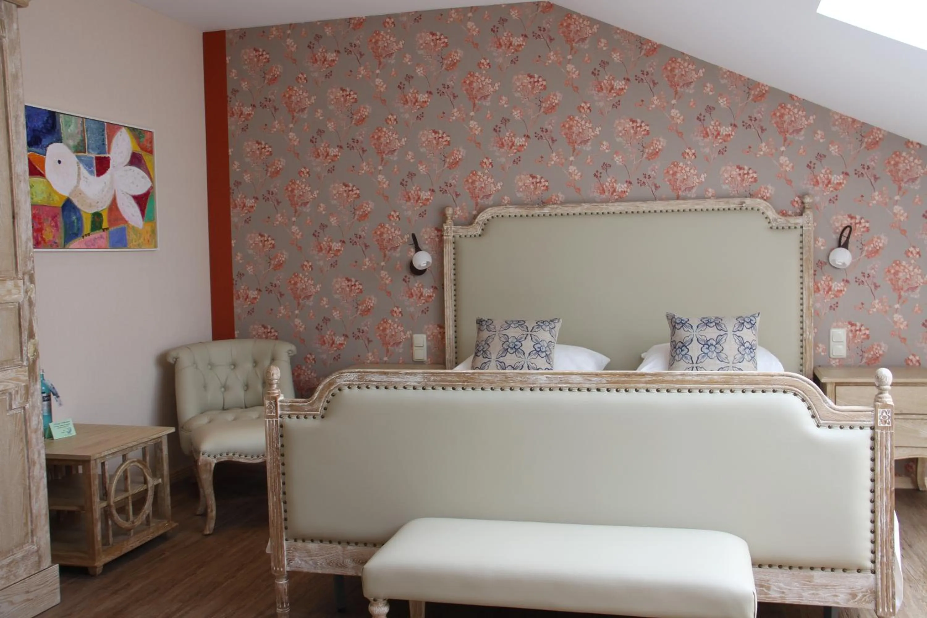 Photo of the whole room, Bed in Kur-& Landhotel Borstel - Treff