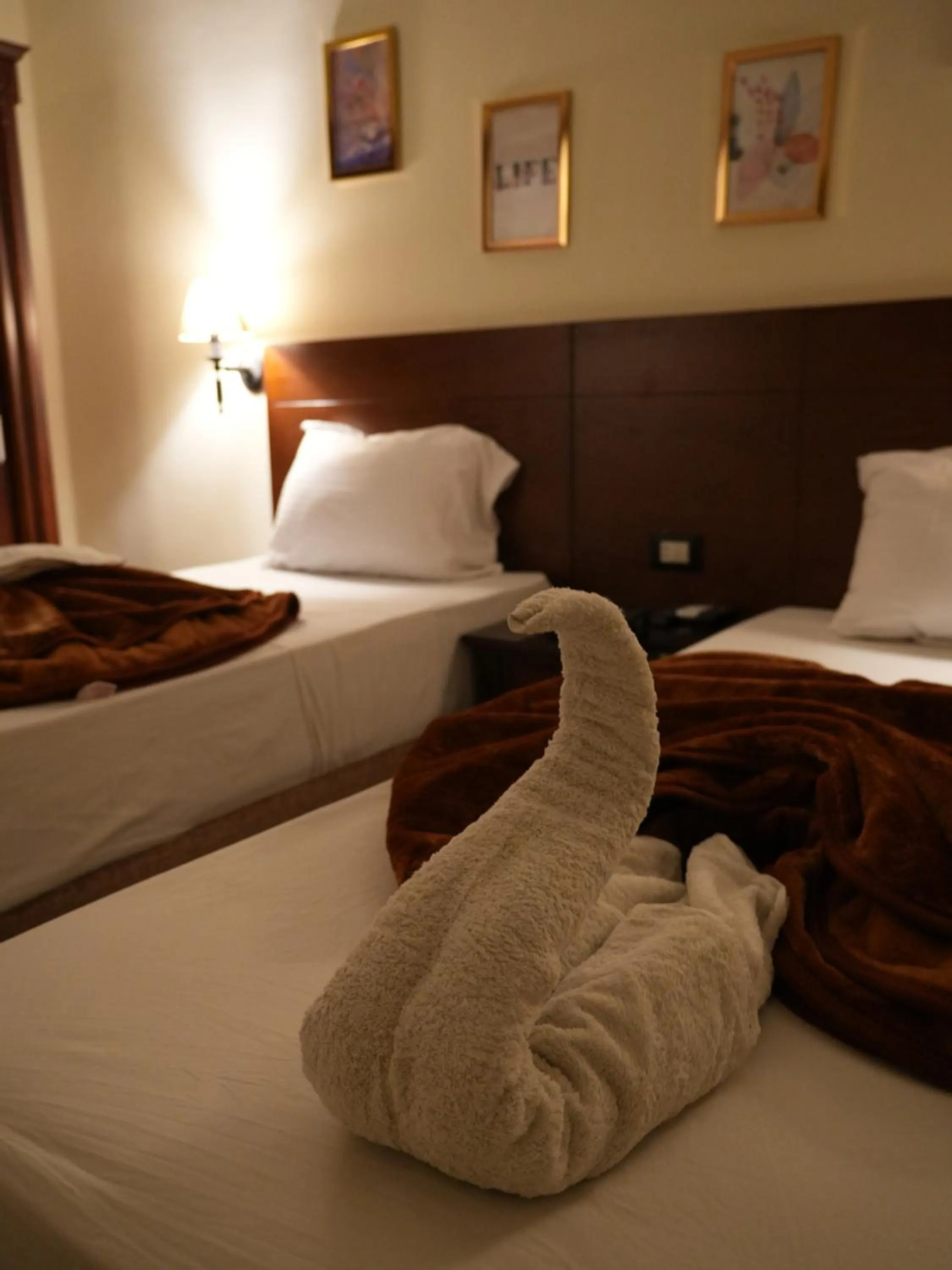 Bed in Montana Hotel