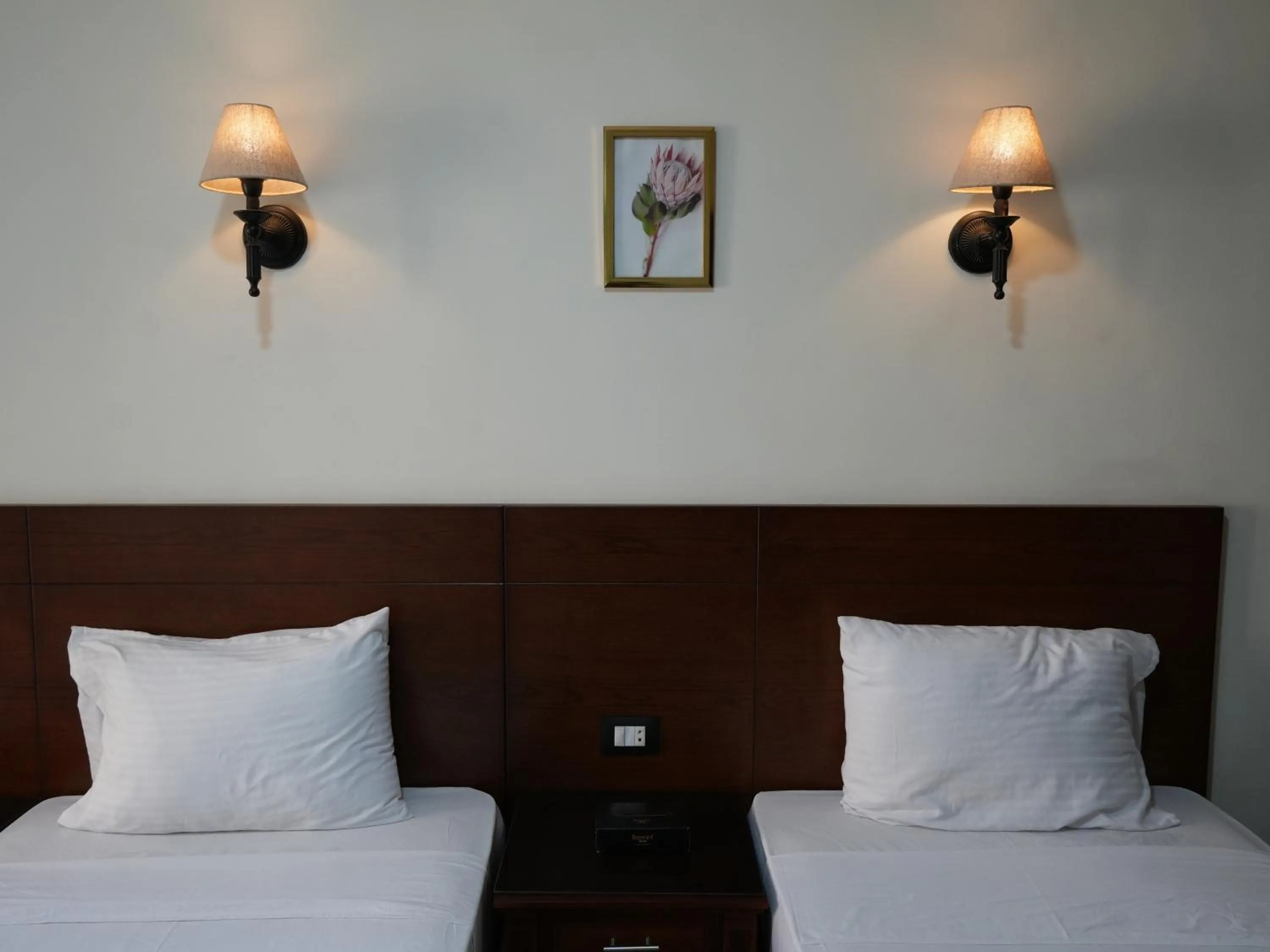 Decorative detail, Bed in Montana Hotel