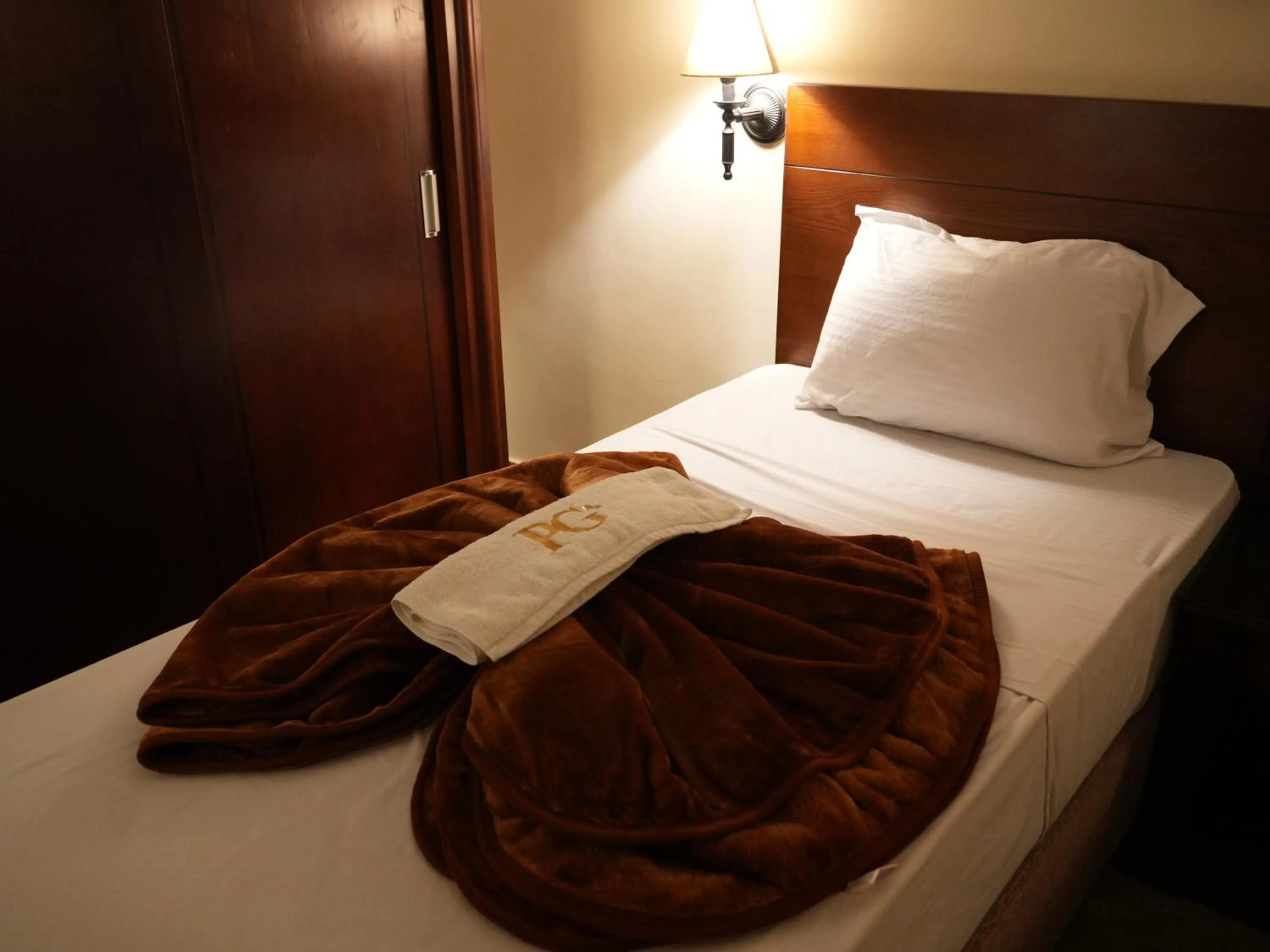 Bed in Montana Hotel