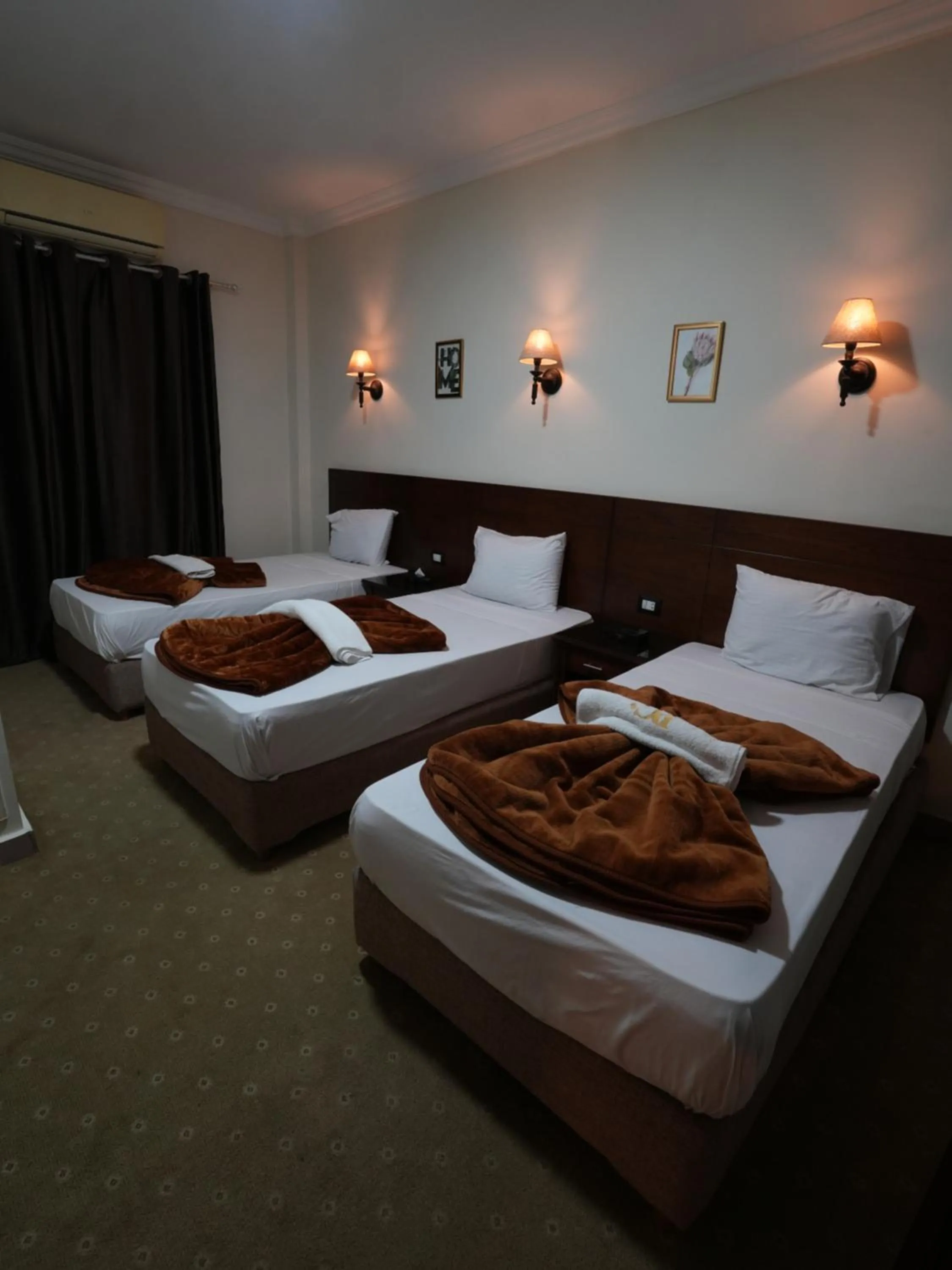 Bed in Montana Hotel