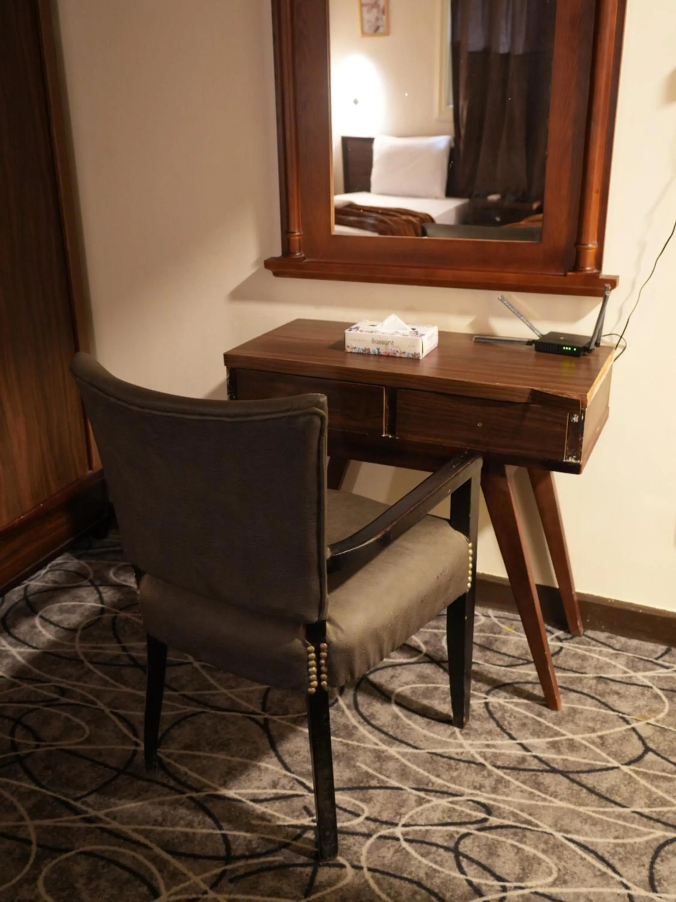 Seating area in Montana Hotel