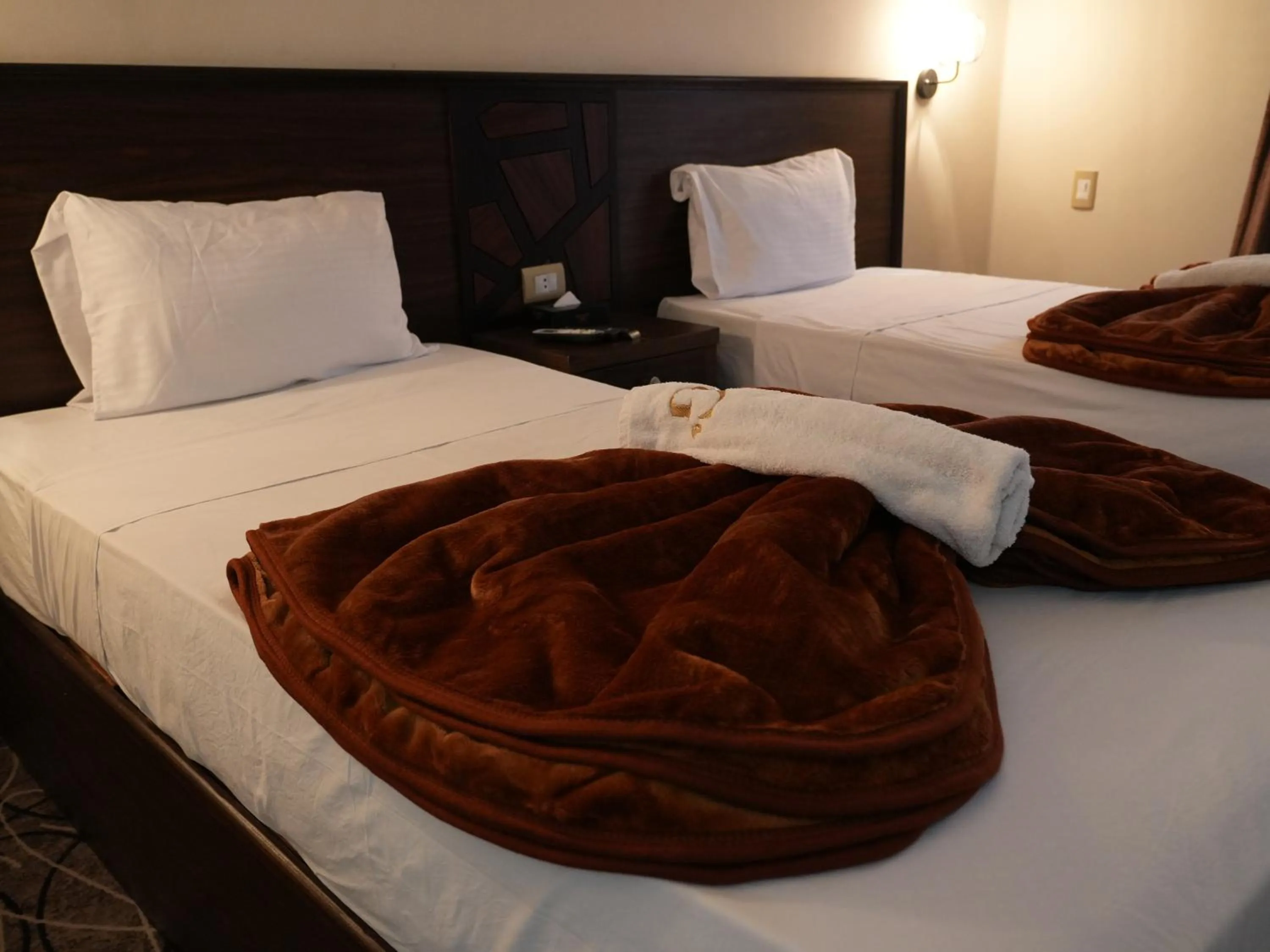 Bed in Montana Hotel