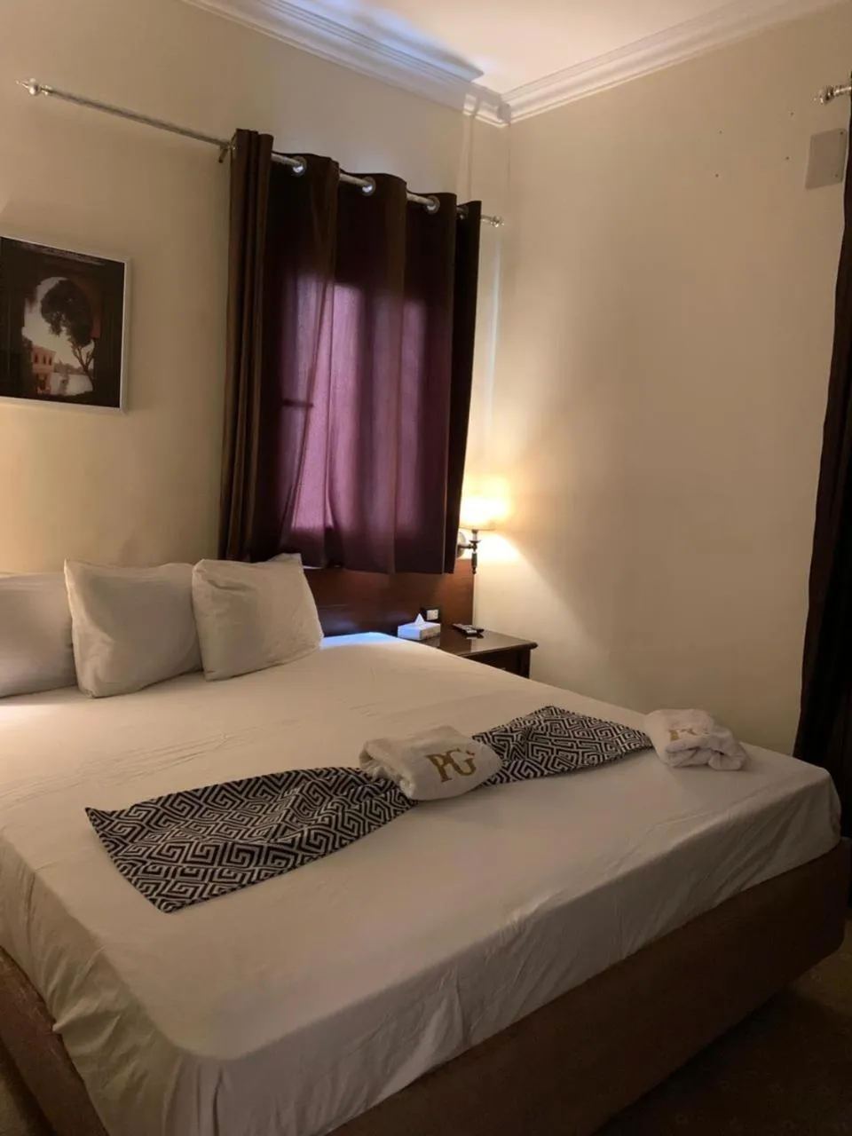 Bed in Montana Hotel