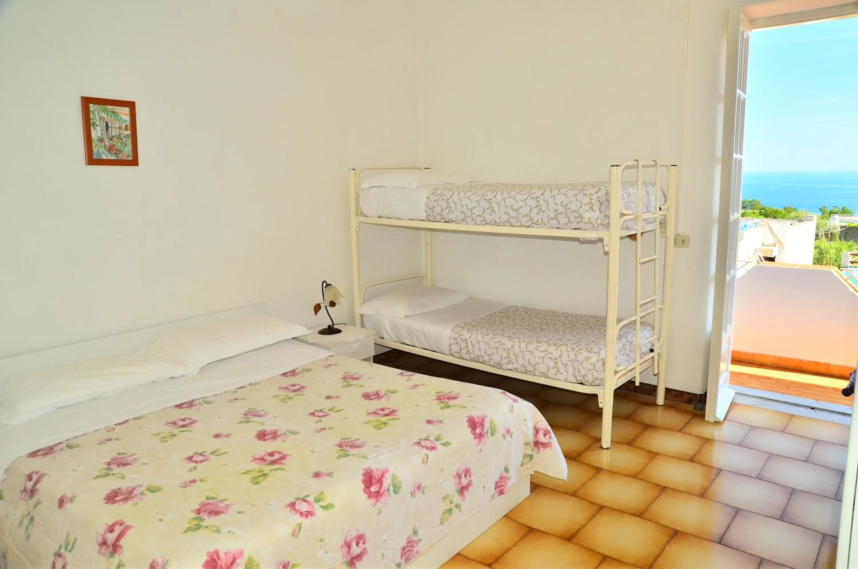 Bed in Hotel Villa Bernardina