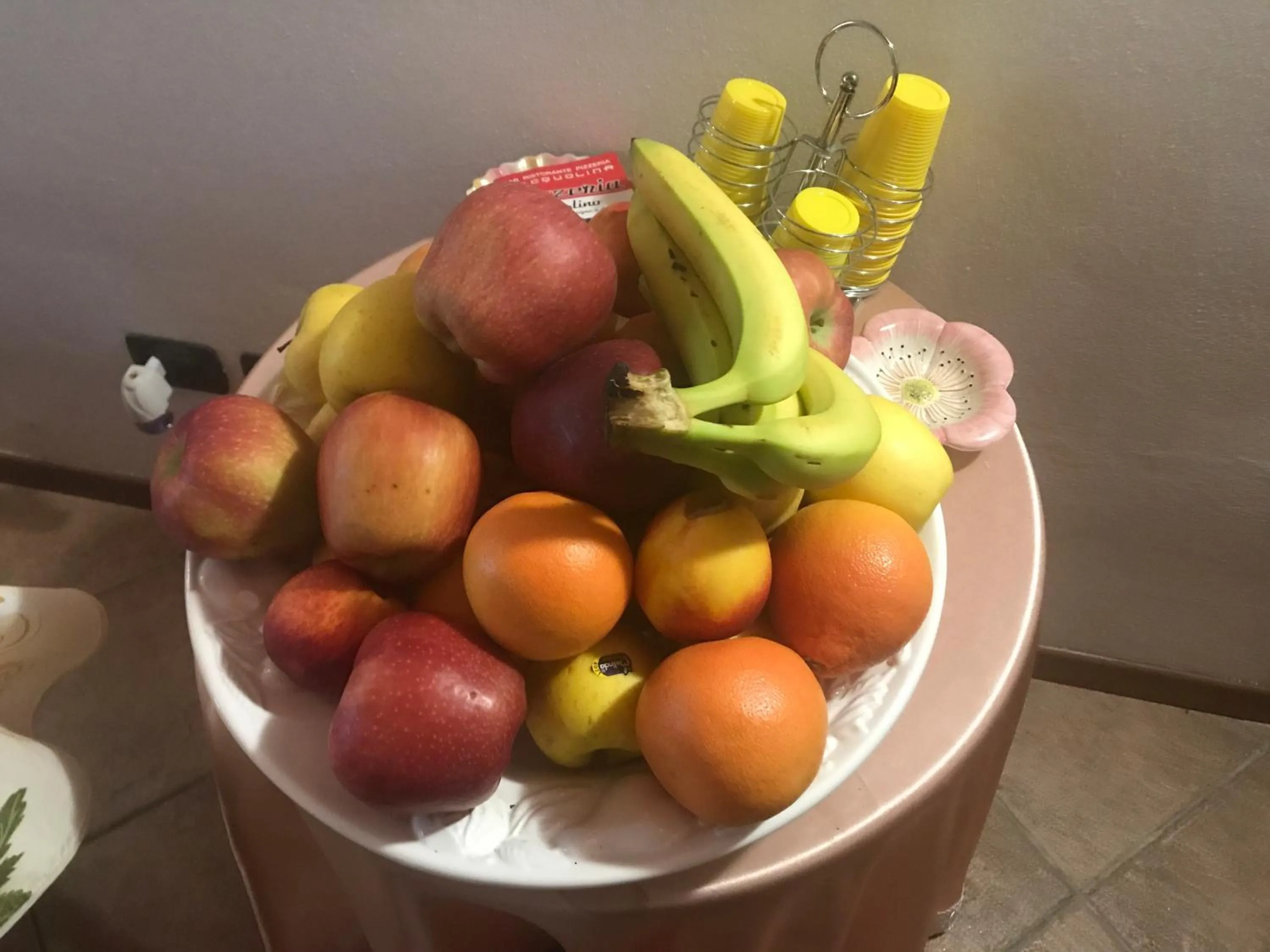 Food and drinks in B&B Simona