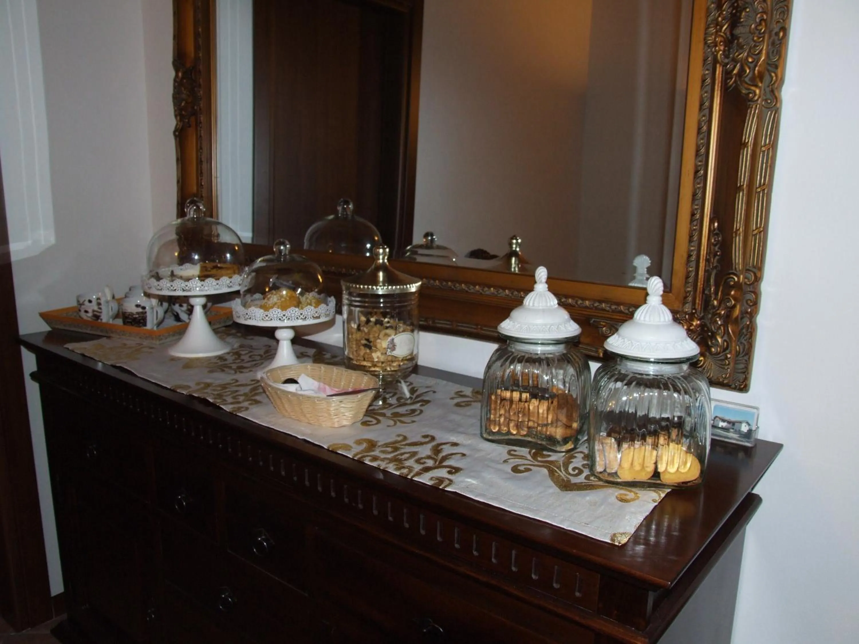 Communal kitchen in B&B Simona