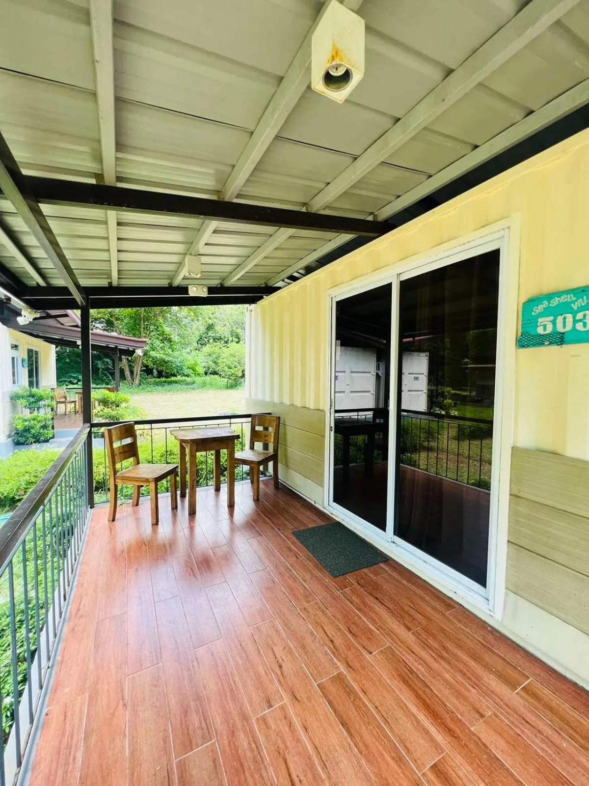 Patio in Samba Bluewater Resort