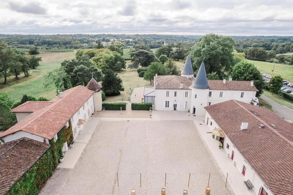 View (from property/room) in Gîte Château de Seguin
