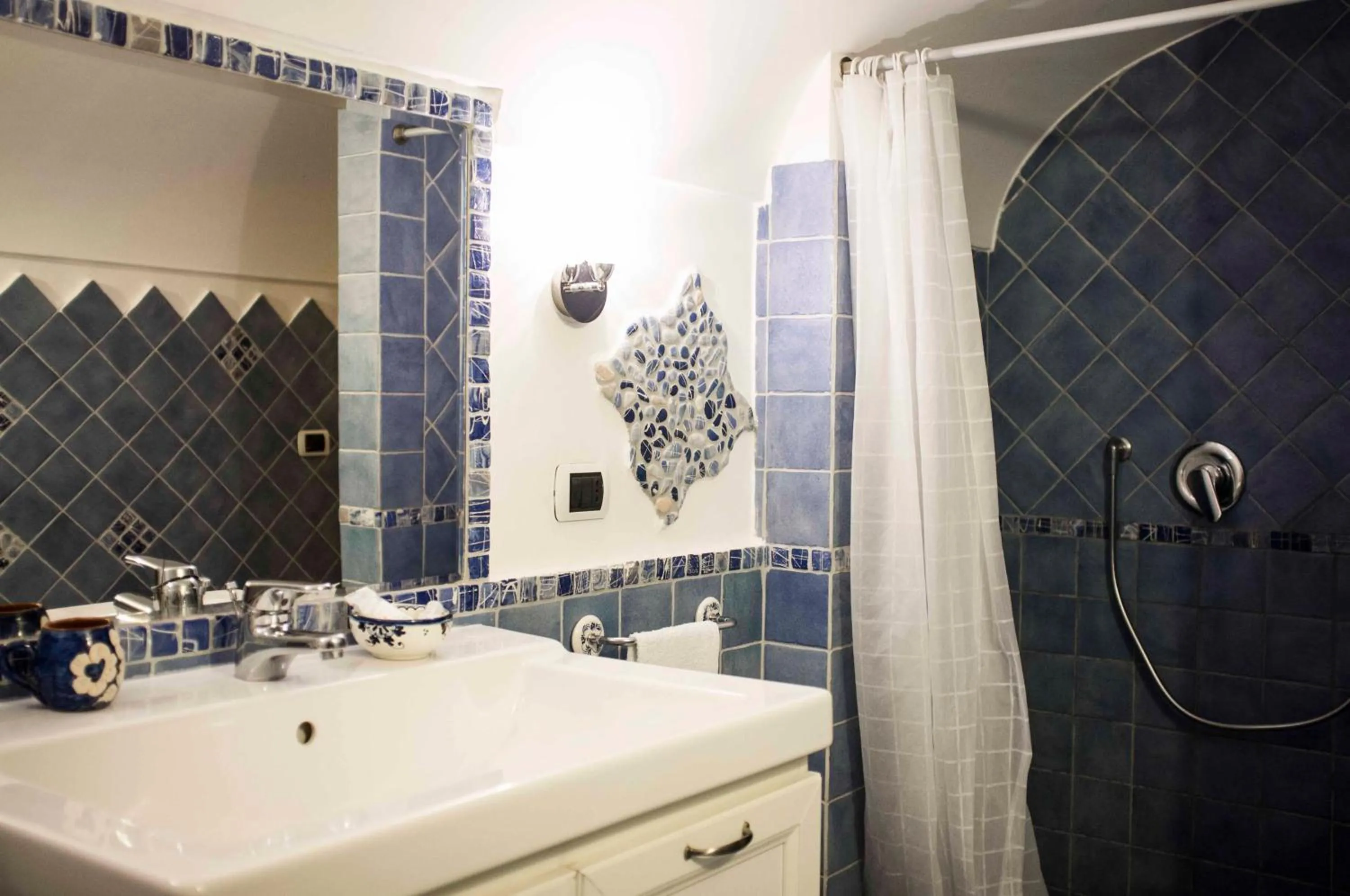 Toilet in Villa Apollo B&B