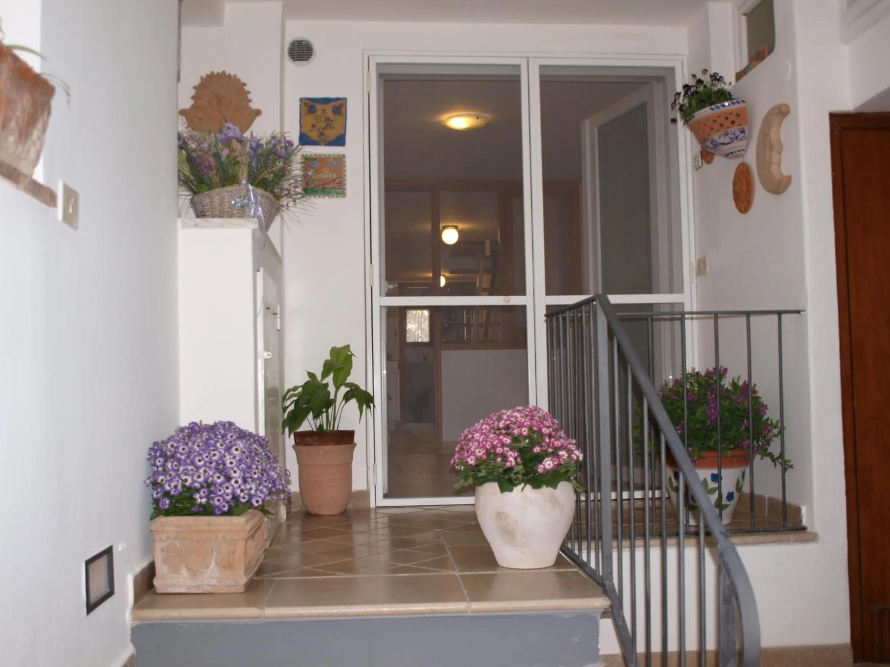 Patio in Villa Apollo B&B