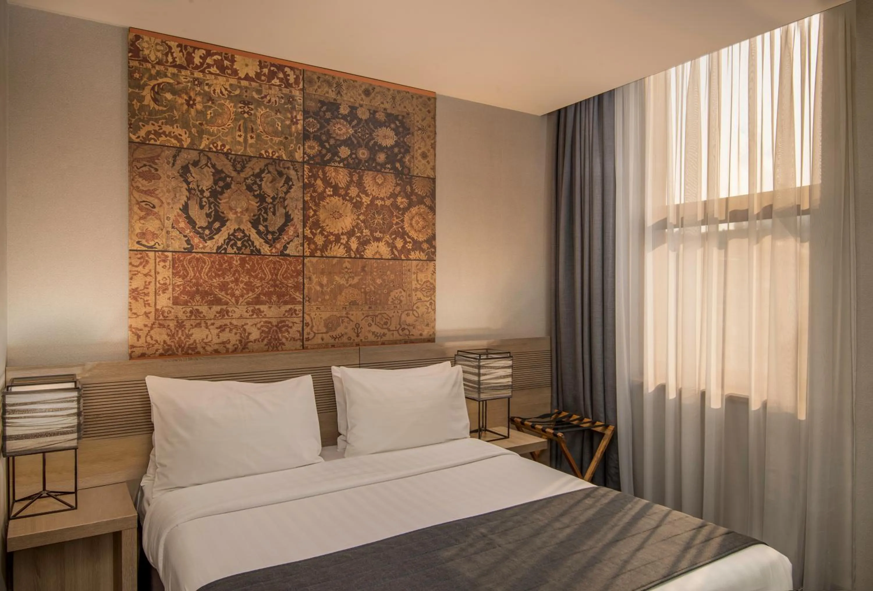 Bed in Republica Hotel Yerevan