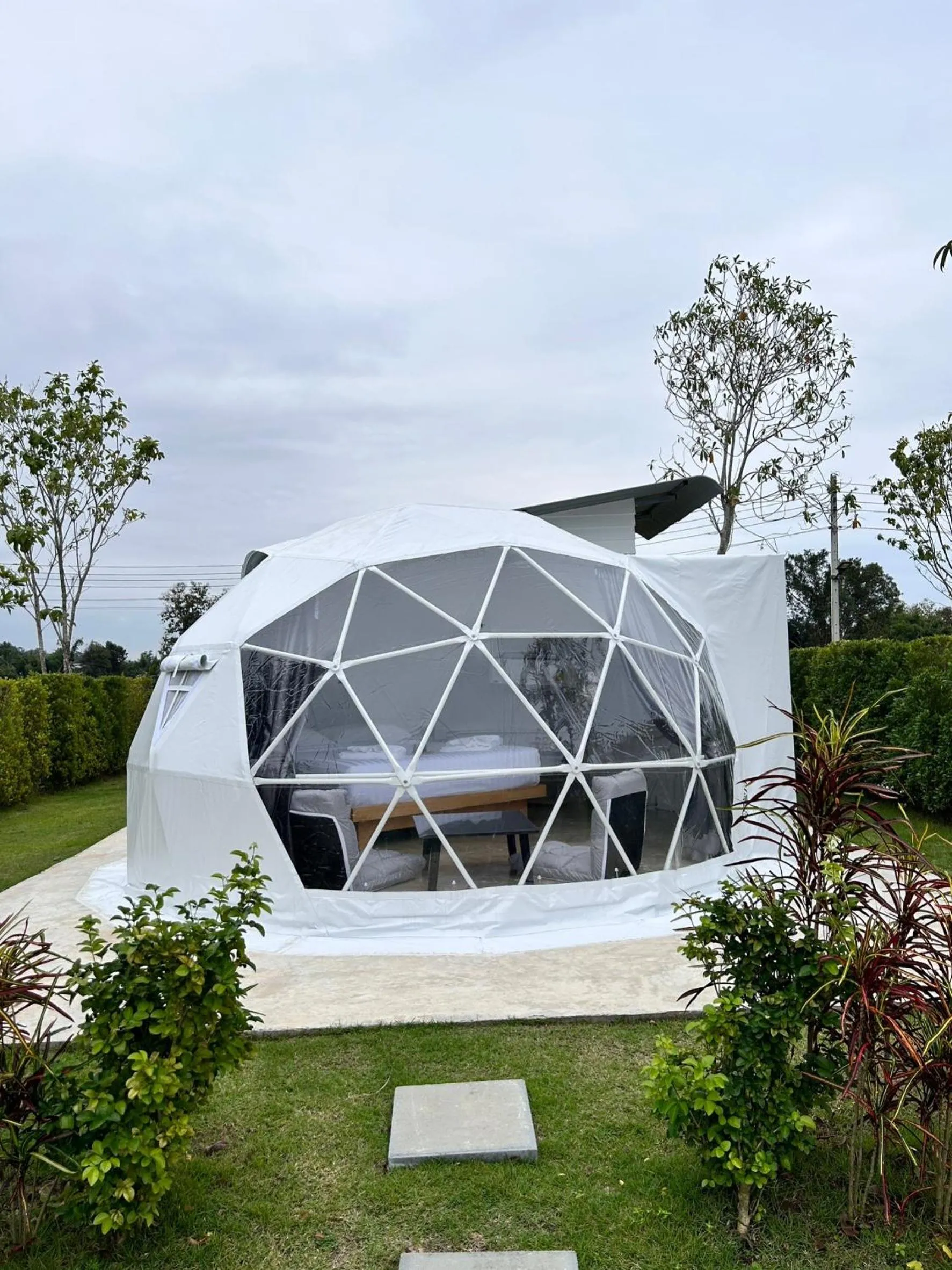 Garden in Sumator Resort Chiangrai สูมาเต๊อะ รีสอร์ท เชียงราย