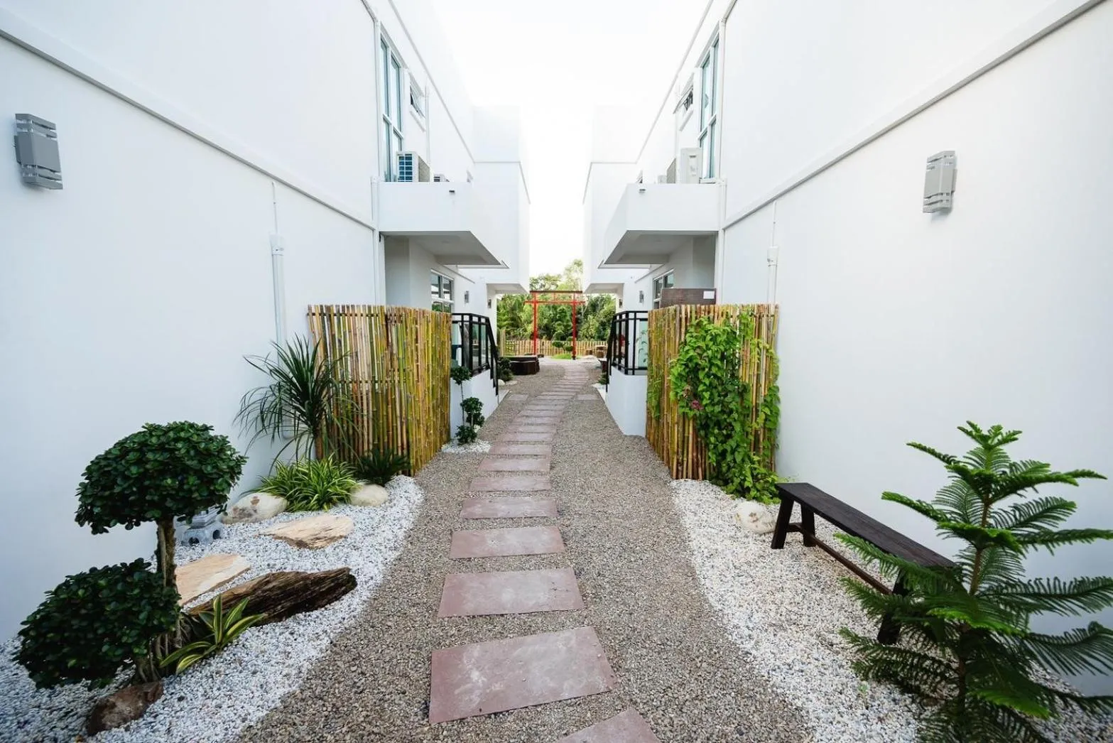 Property building in Yunoya Riverside Villa