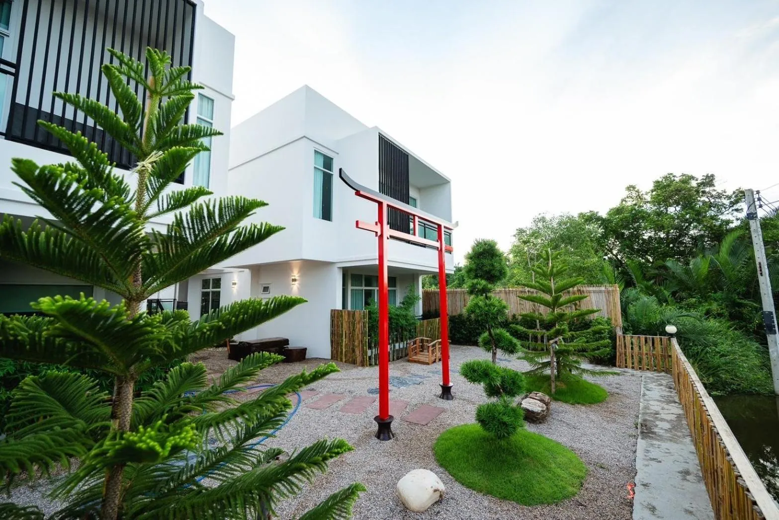 Garden in Yunoya Riverside Villa