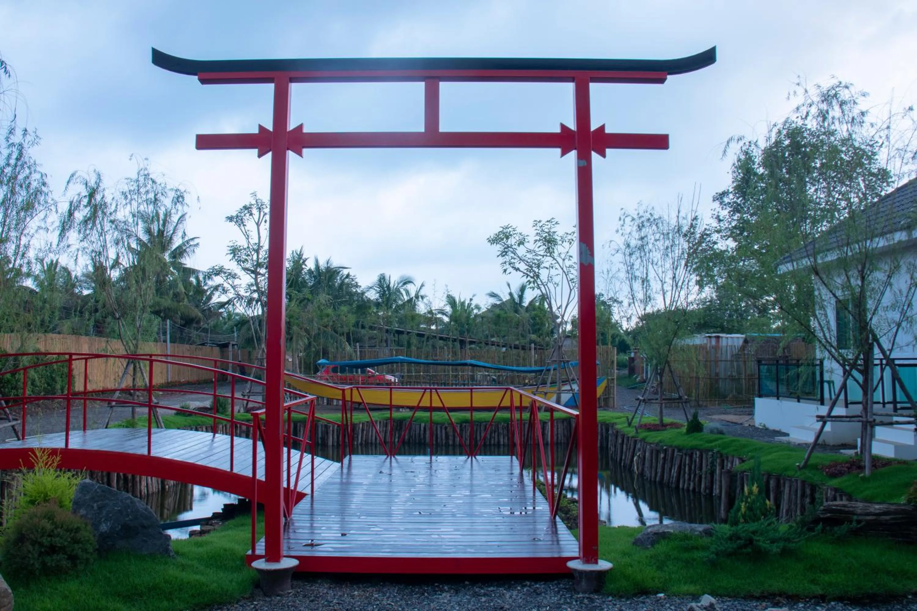 Garden in Yunoya Riverside Villa