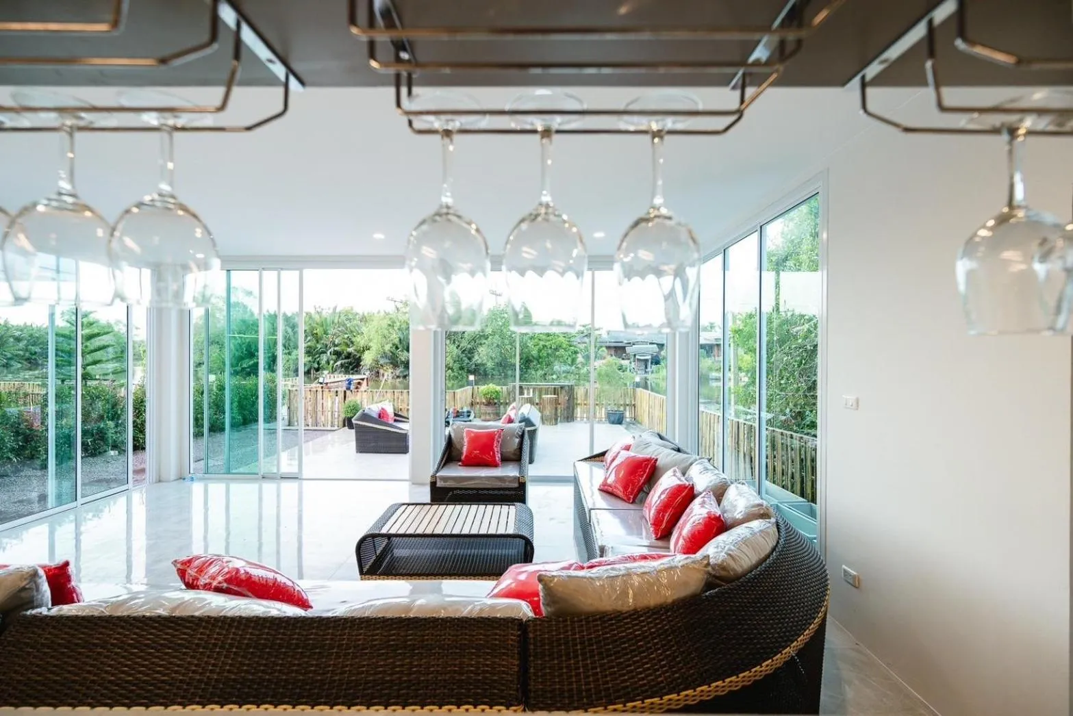 Balcony/Terrace in Yunoya Riverside Villa