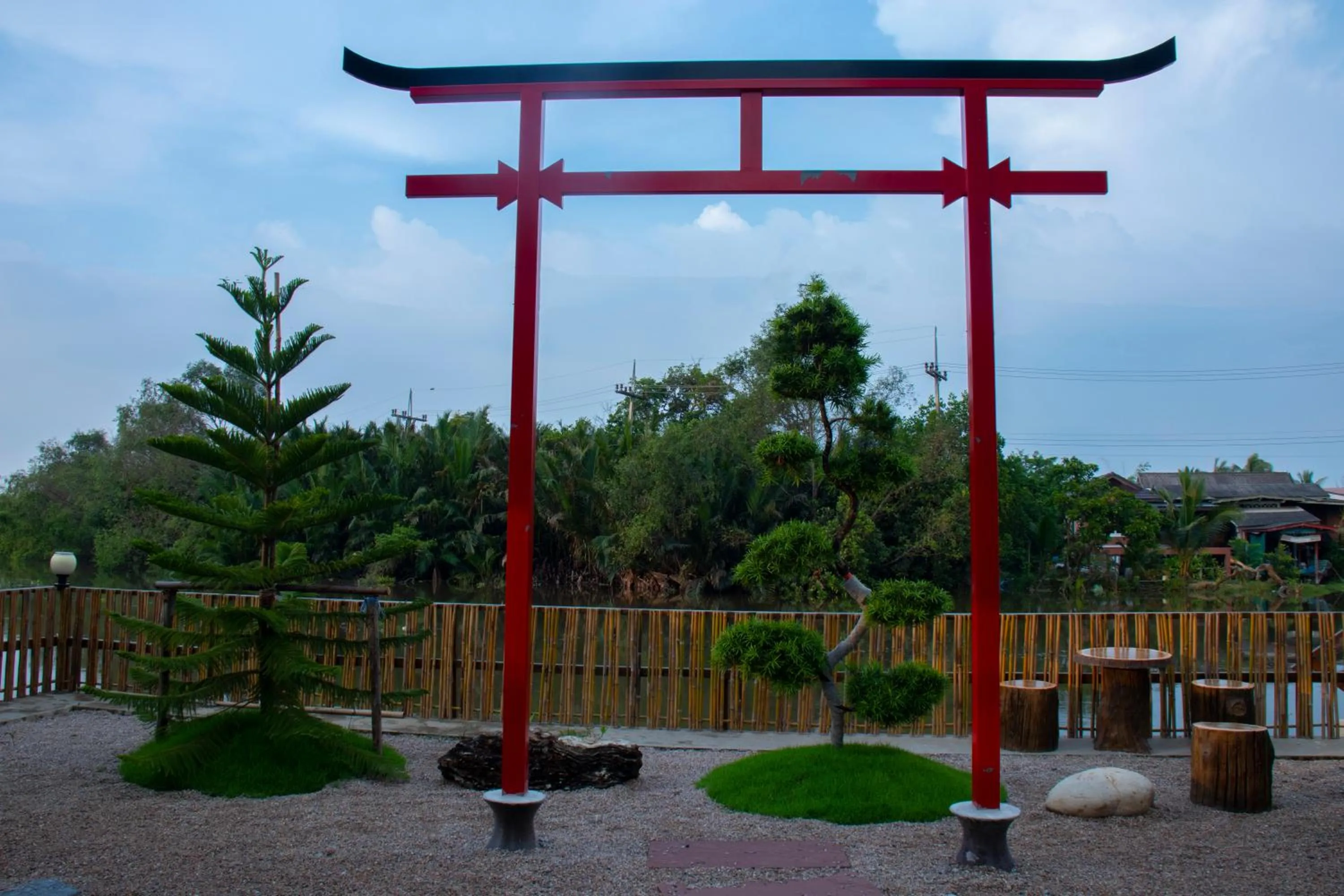 Garden in Yunoya Riverside Villa