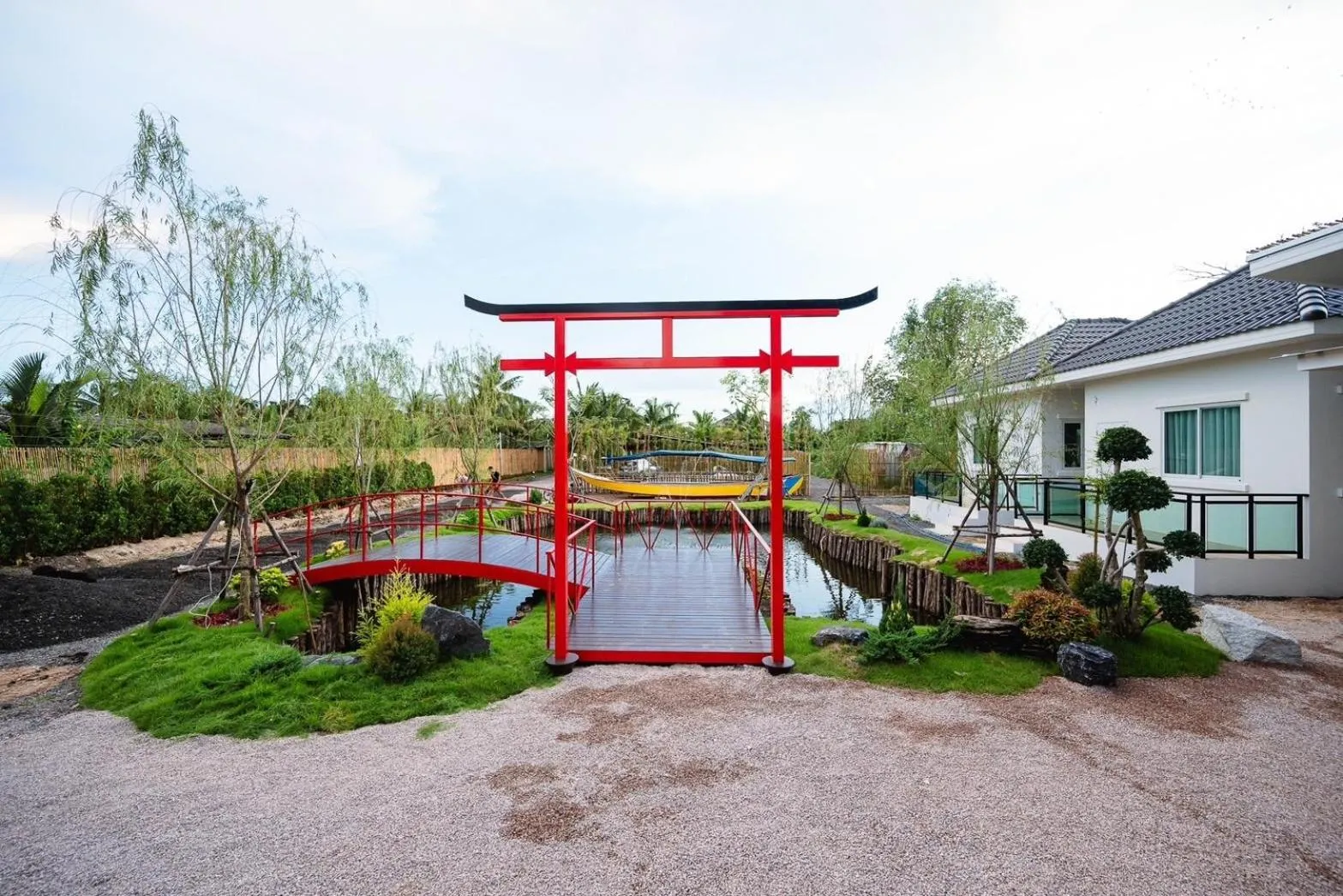 Garden in Yunoya Riverside Villa