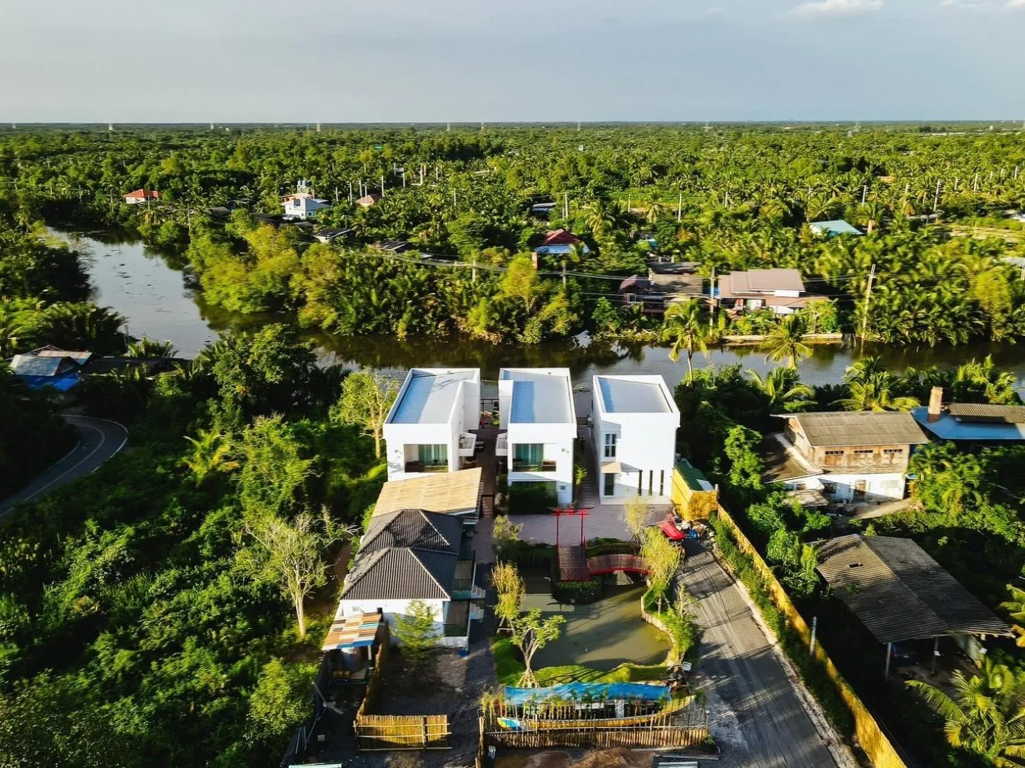Natural landscape in Yunoya Riverside Villa