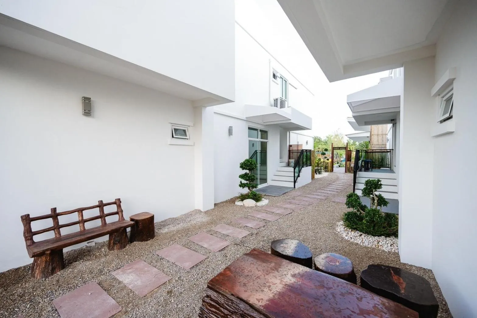Patio in Yunoya Riverside Villa