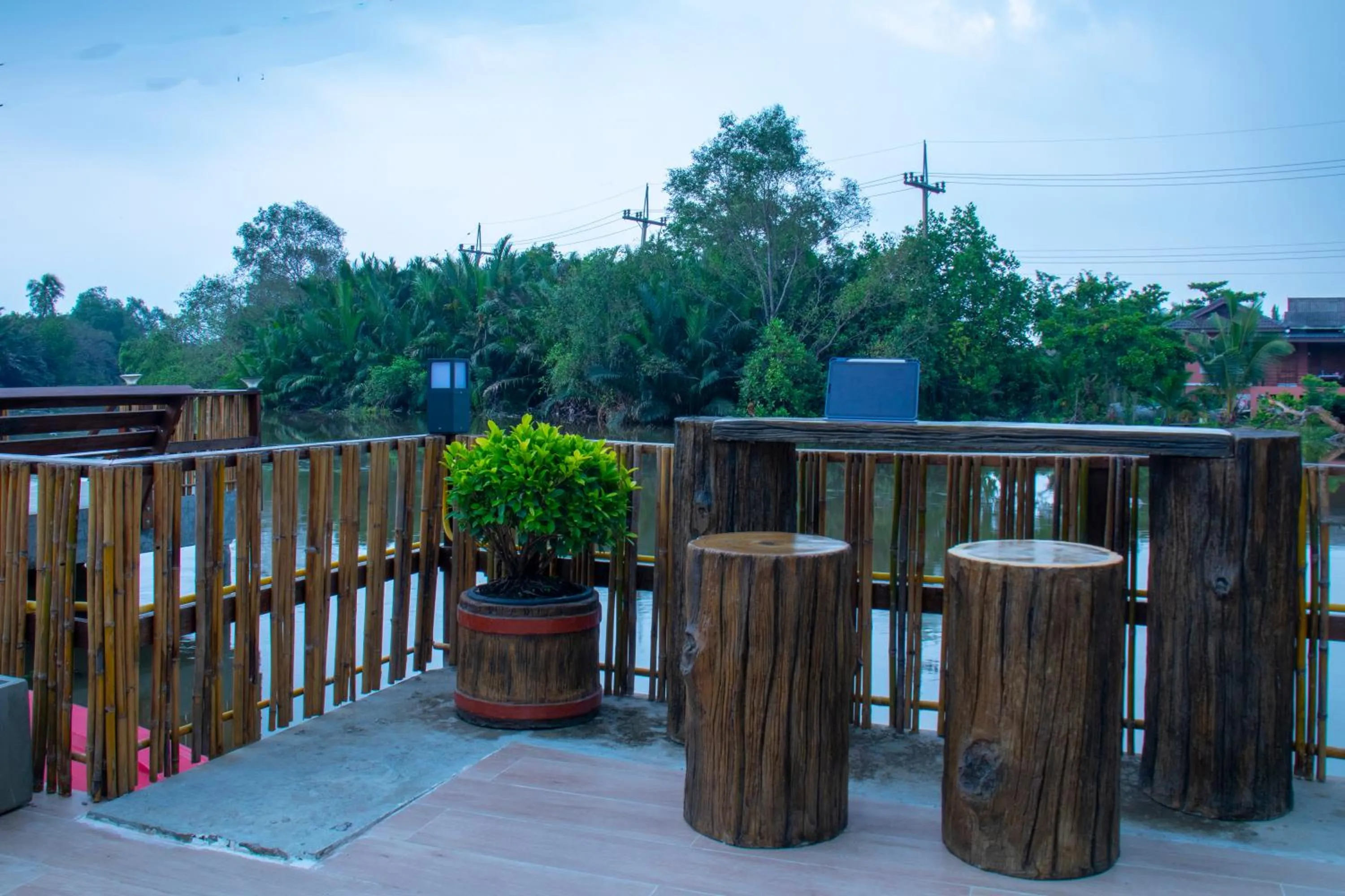 Balcony/Terrace in Yunoya Riverside Villa