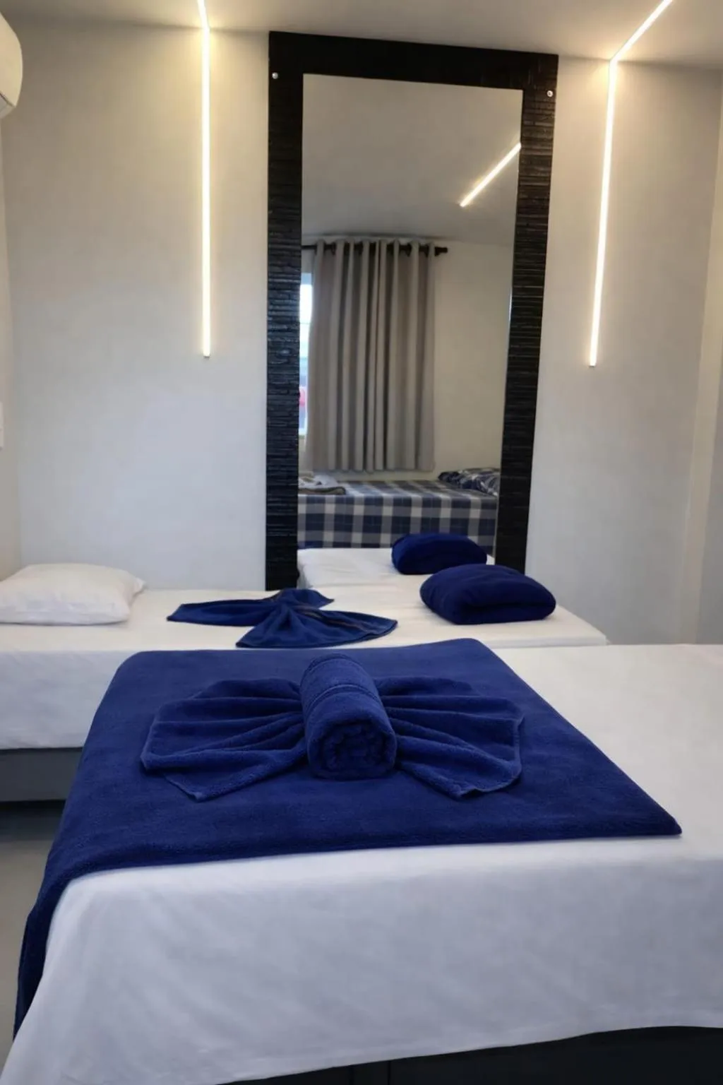 Bed in CASA HOTEL PIRACICABA