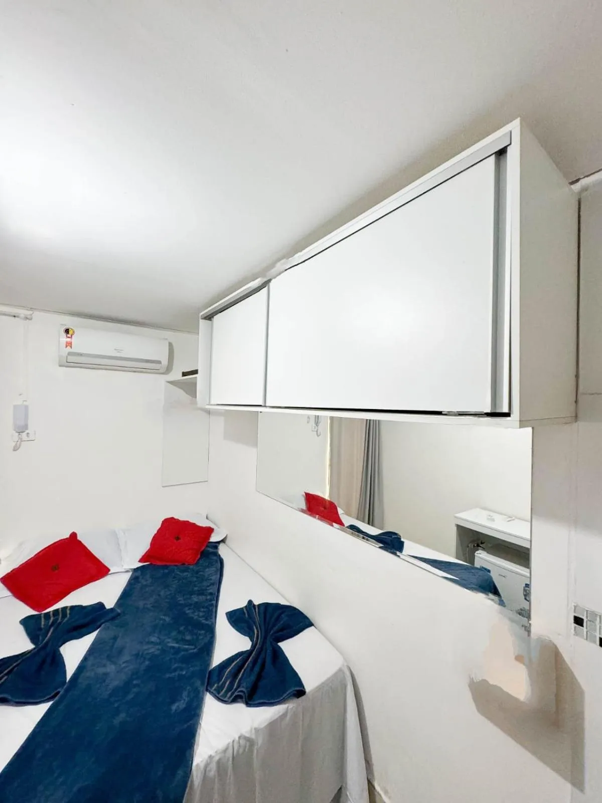 Bed in CASA HOTEL PIRACICABA