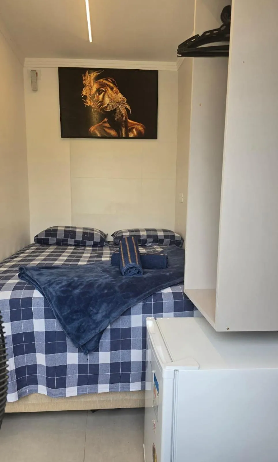 Bed in CASA HOTEL PIRACICABA