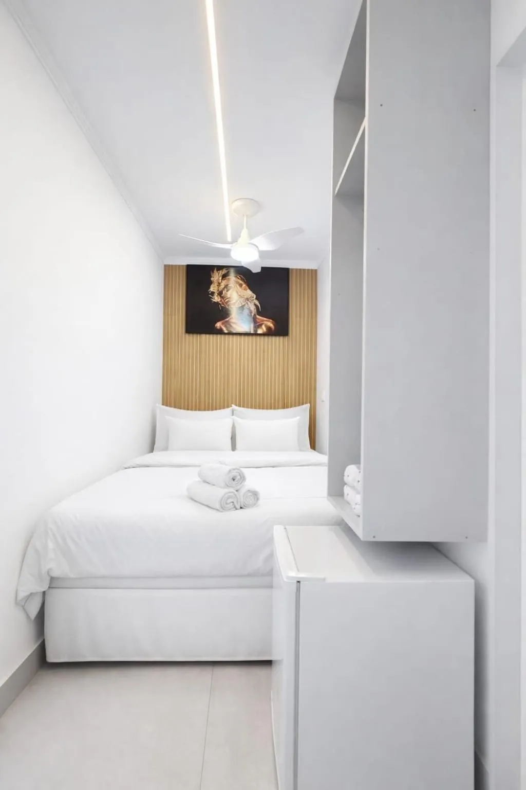 Bed in CASA HOTEL PIRACICABA