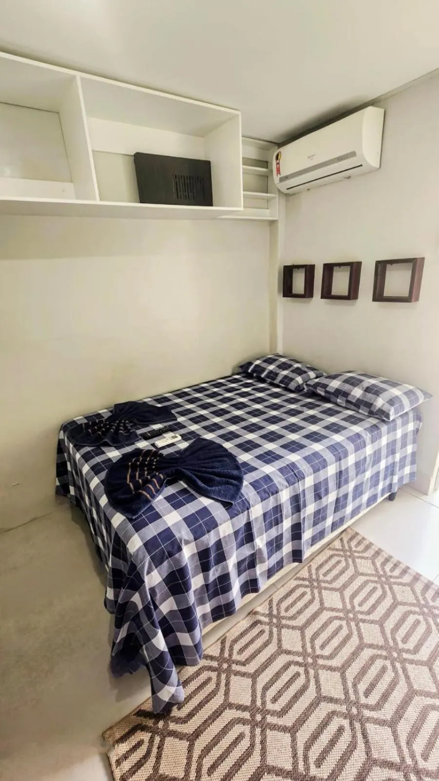 Bed in CASA HOTEL PIRACICABA