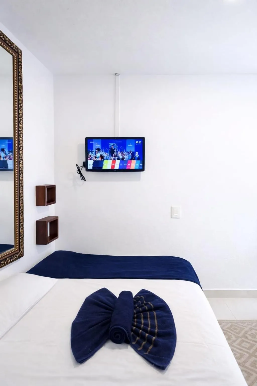 Bed in CASA HOTEL PIRACICABA