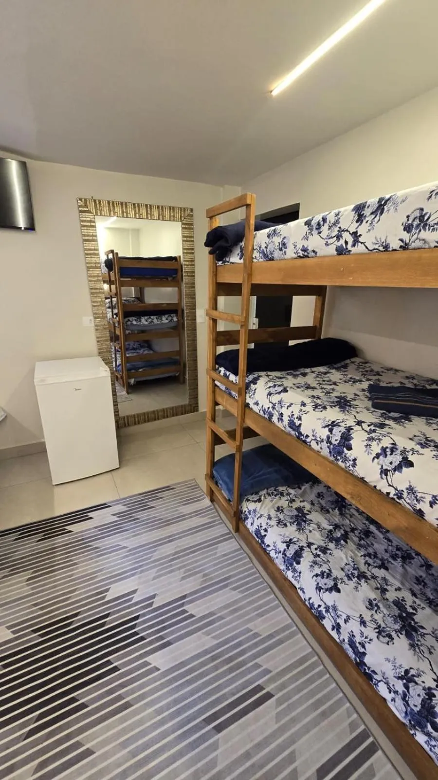 Bed in CASA HOTEL PIRACICABA