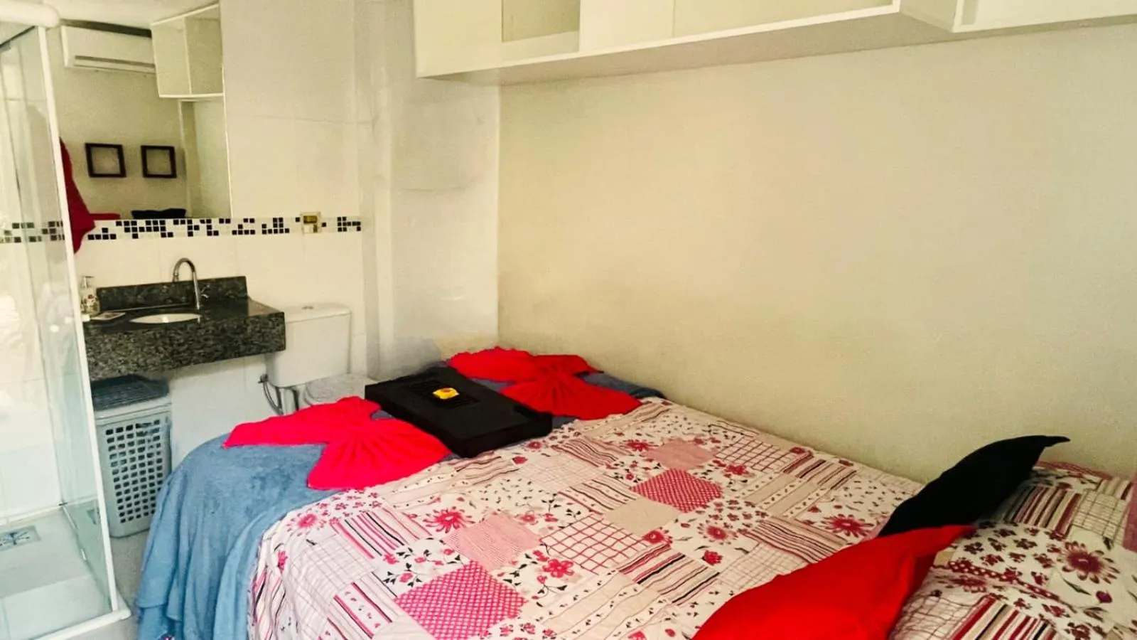 Bed in CASA HOTEL PIRACICABA