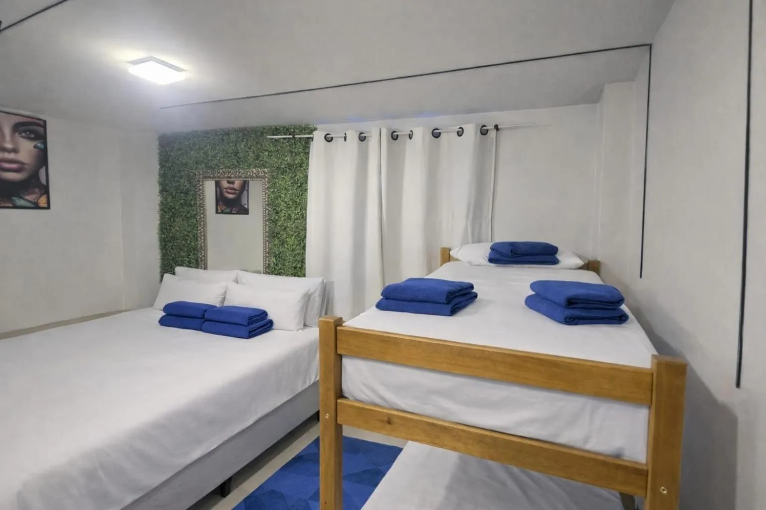 Bed in CASA HOTEL PIRACICABA