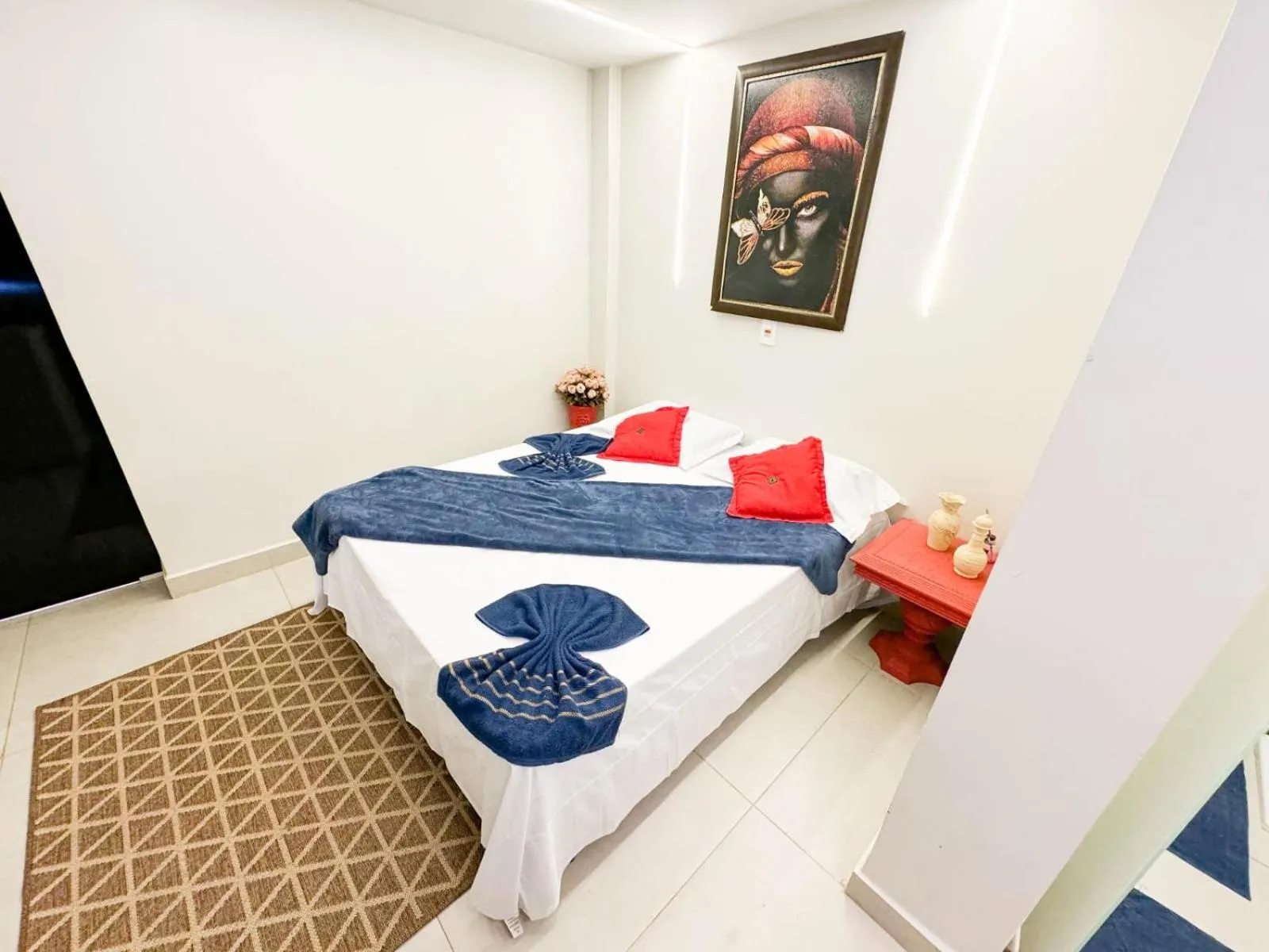 Bed in CASA HOTEL PIRACICABA