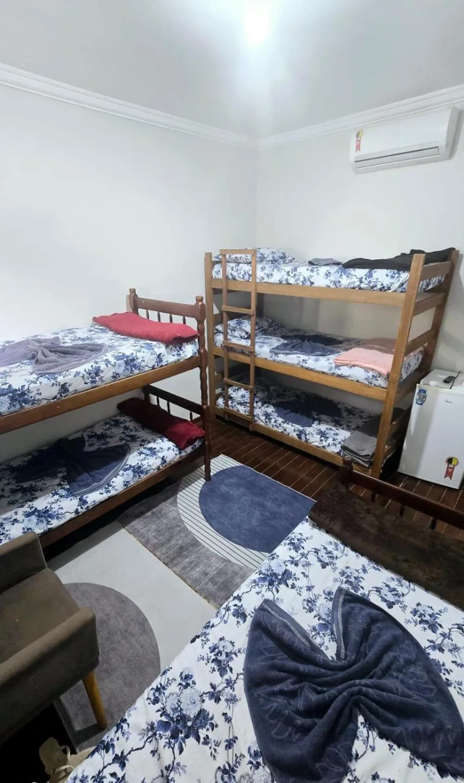 Bed in CASA HOTEL PIRACICABA