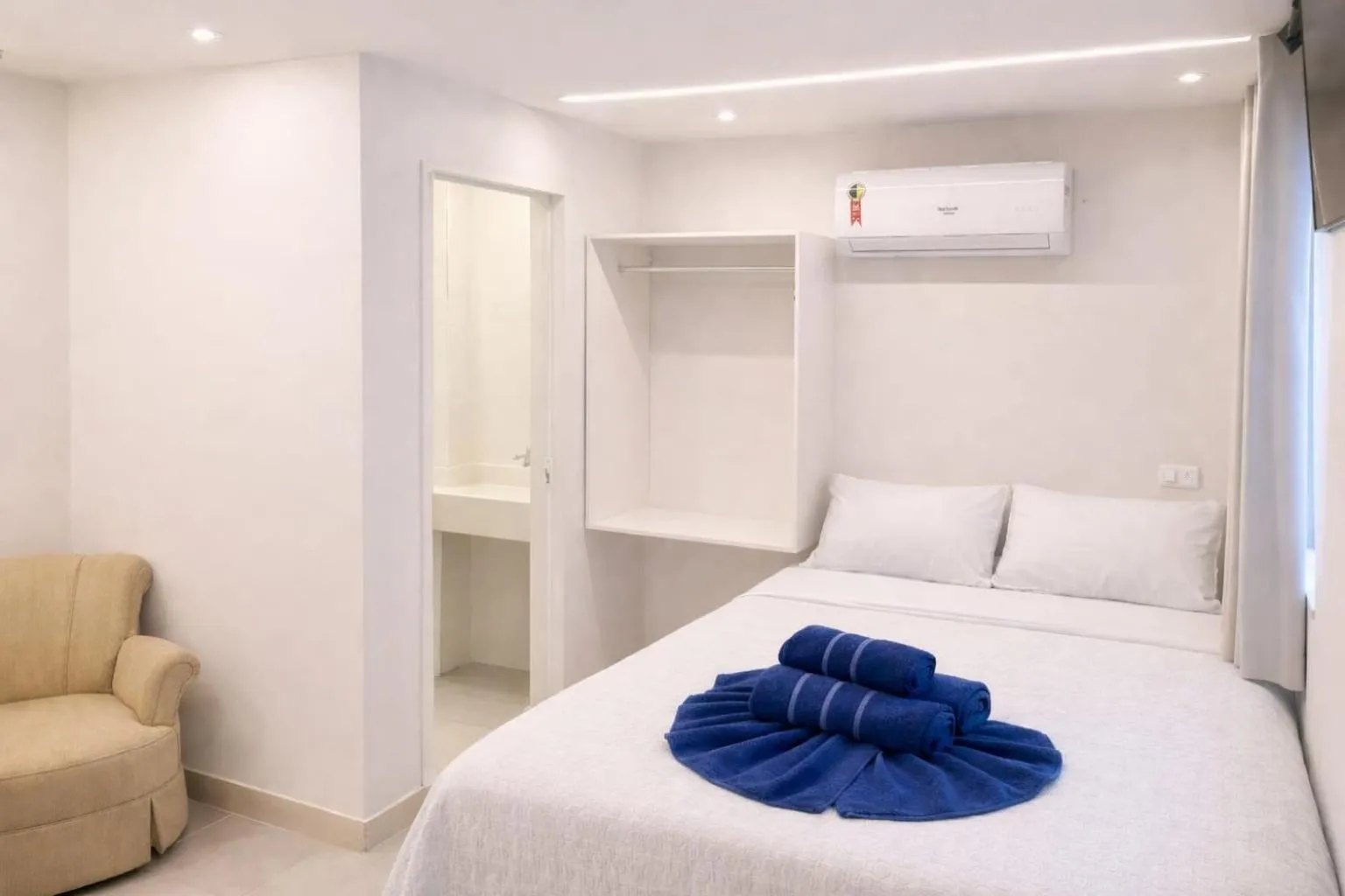 Bed in CASA HOTEL PIRACICABA