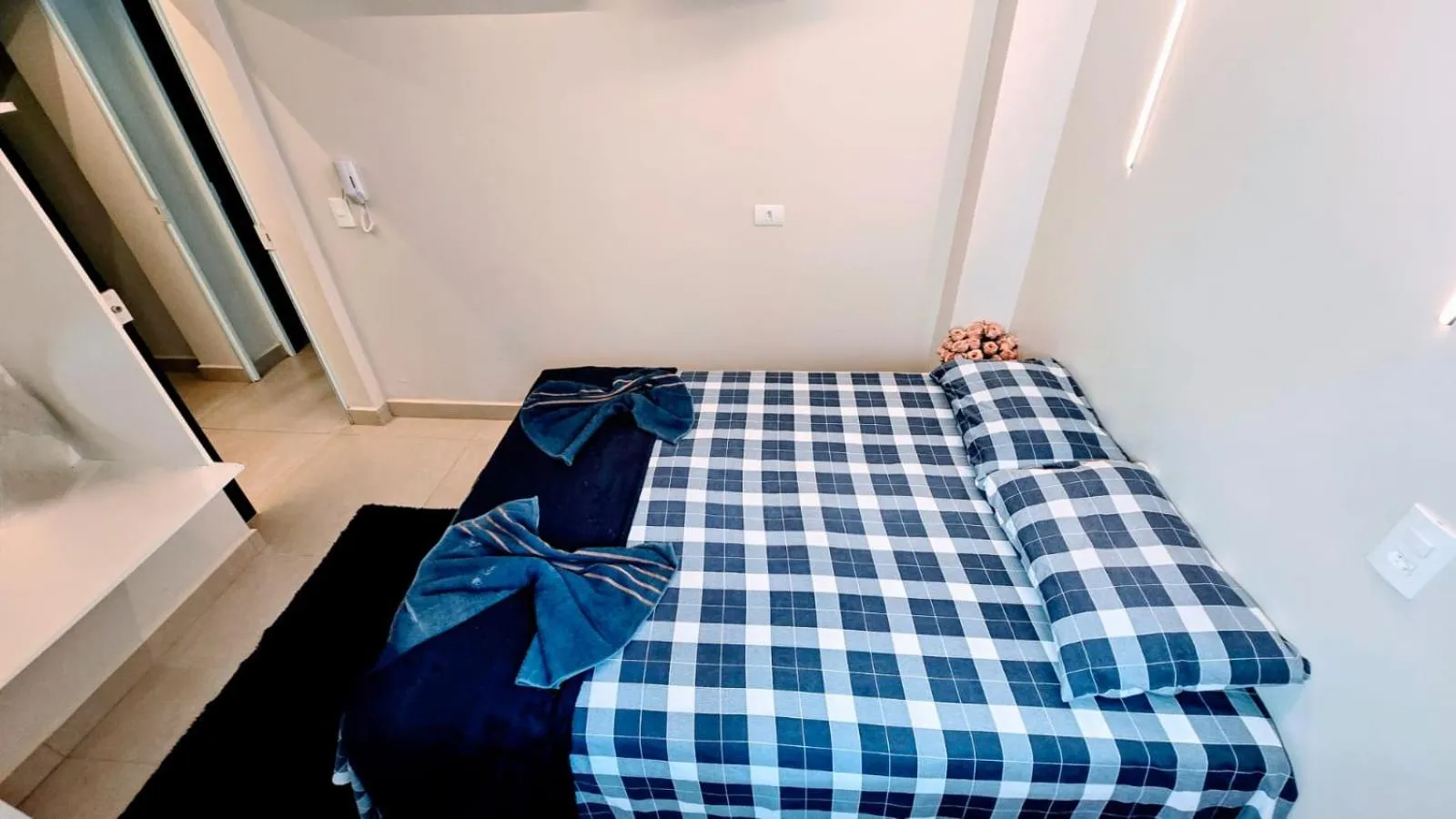 Bed in CASA HOTEL PIRACICABA