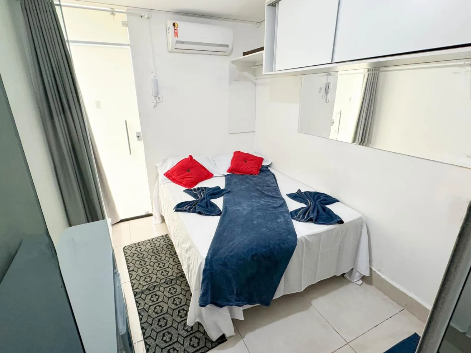 Bed in CASA HOTEL PIRACICABA